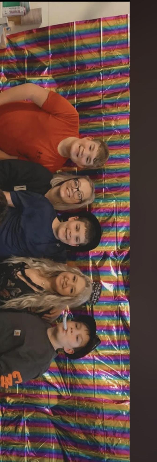 A group of people posing for a photo