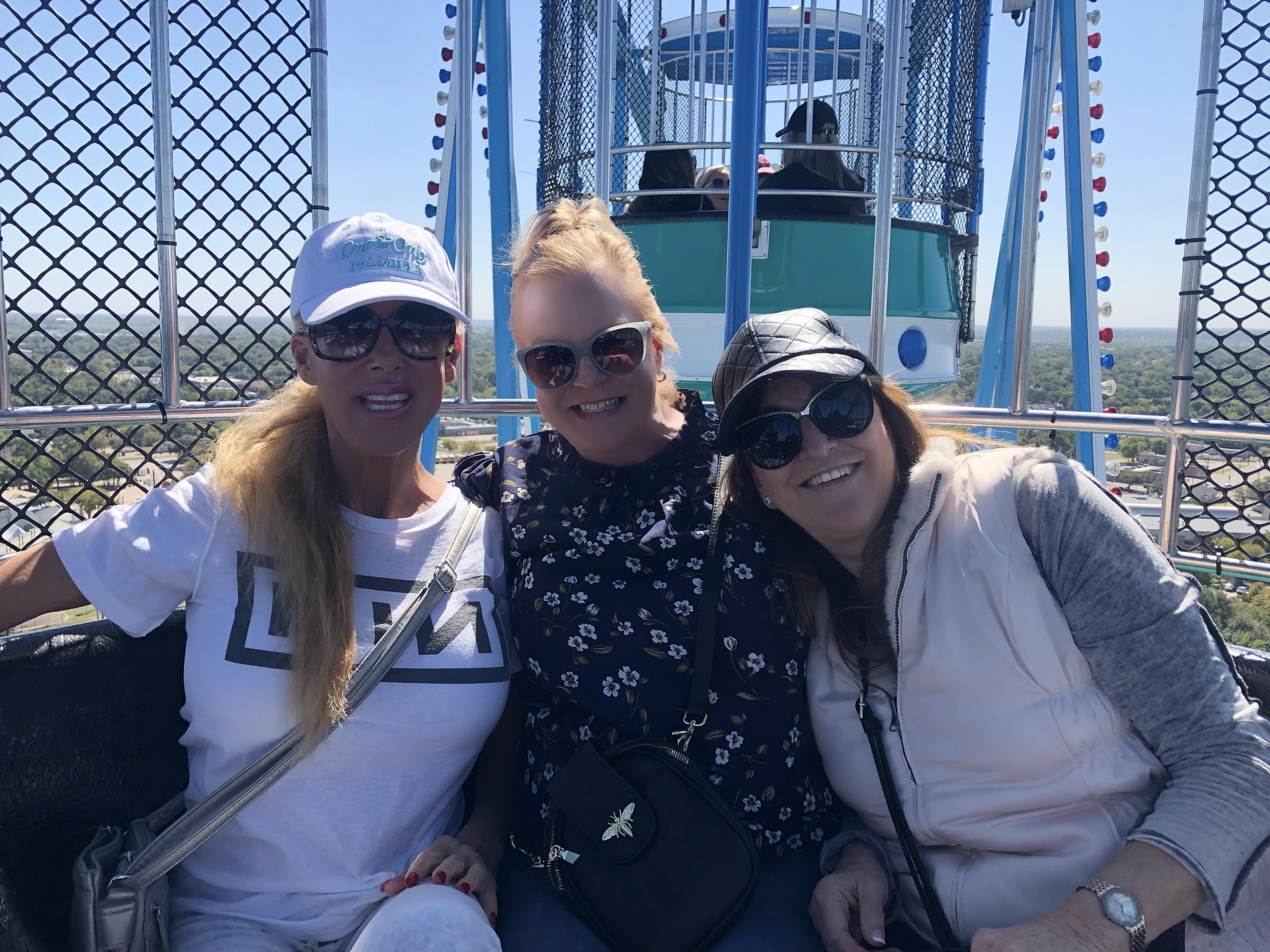 A group of women posing for a picture