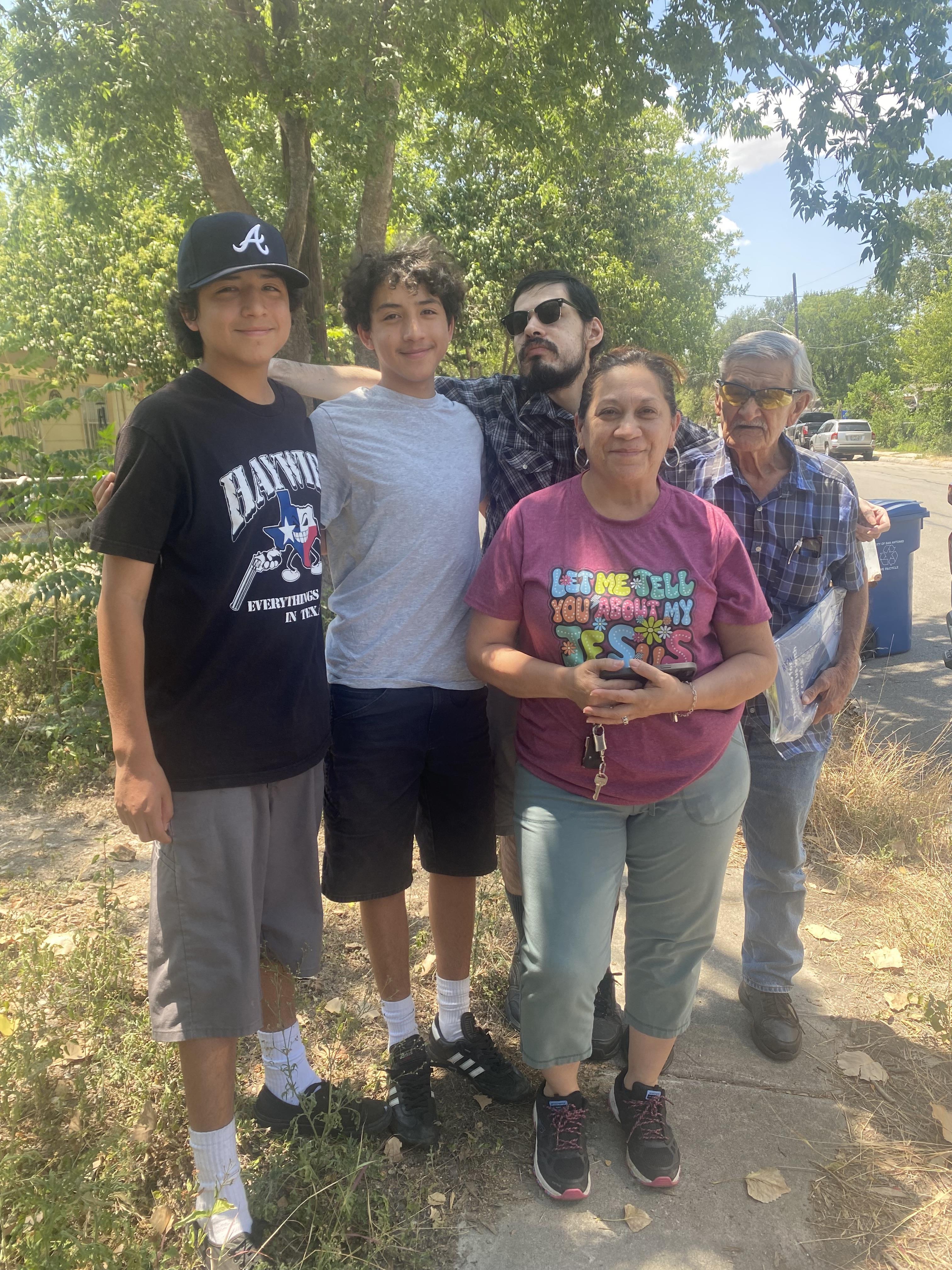 A group of people posing for a photo