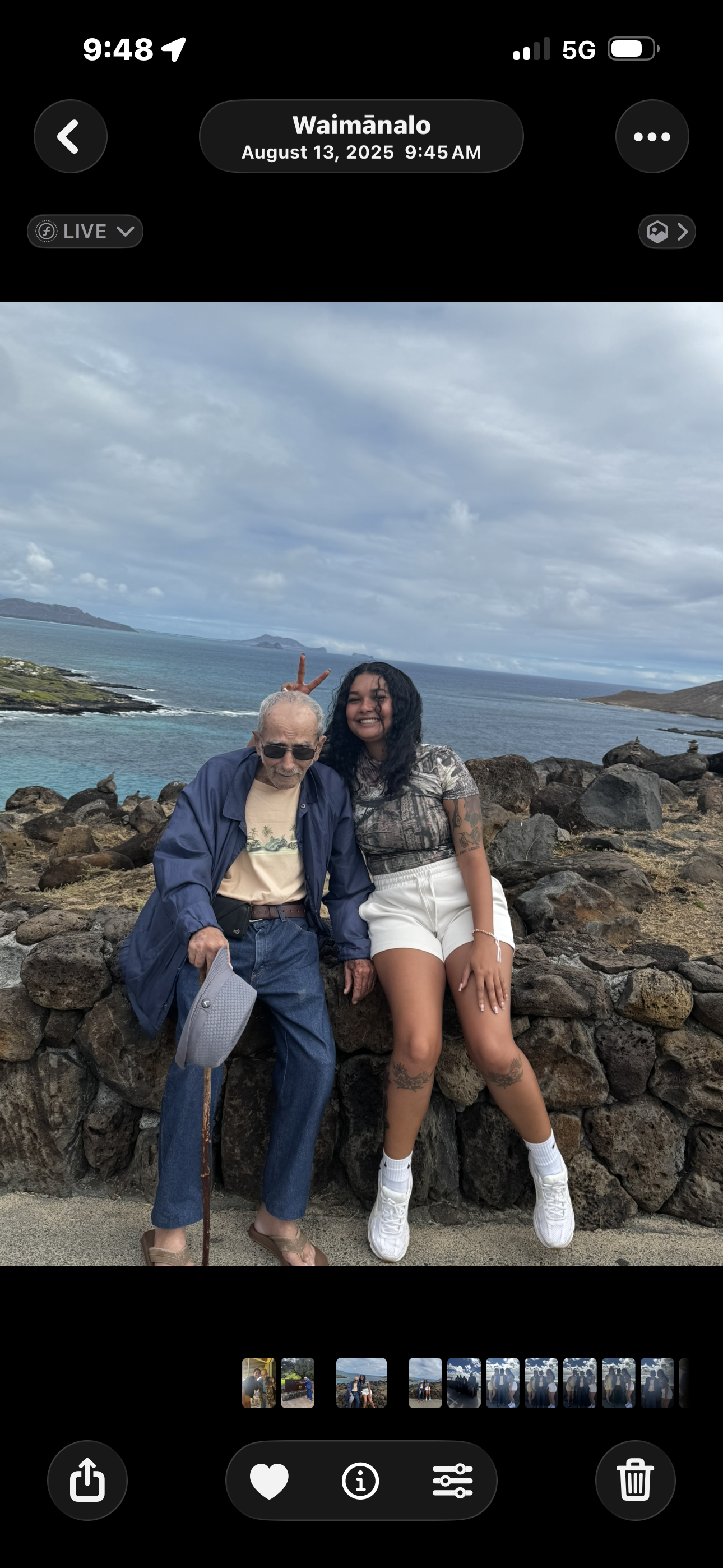 A man and woman posing for a picture