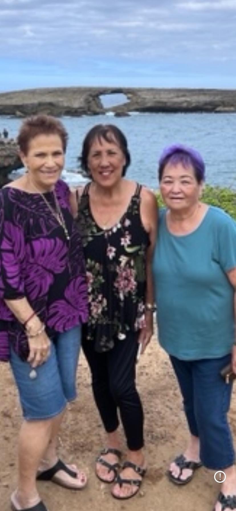 A group of women standing together