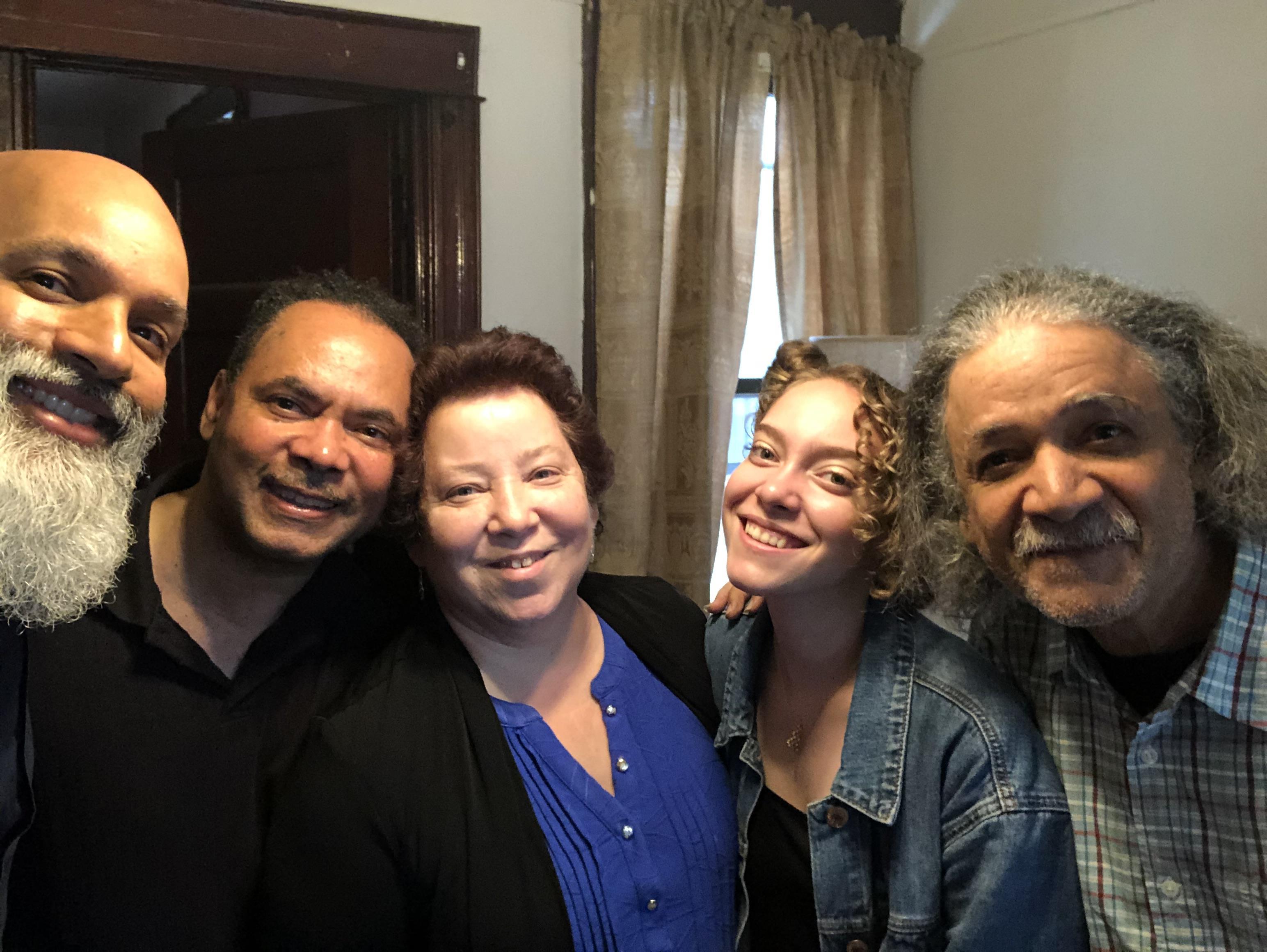 A group of people posing for a photo