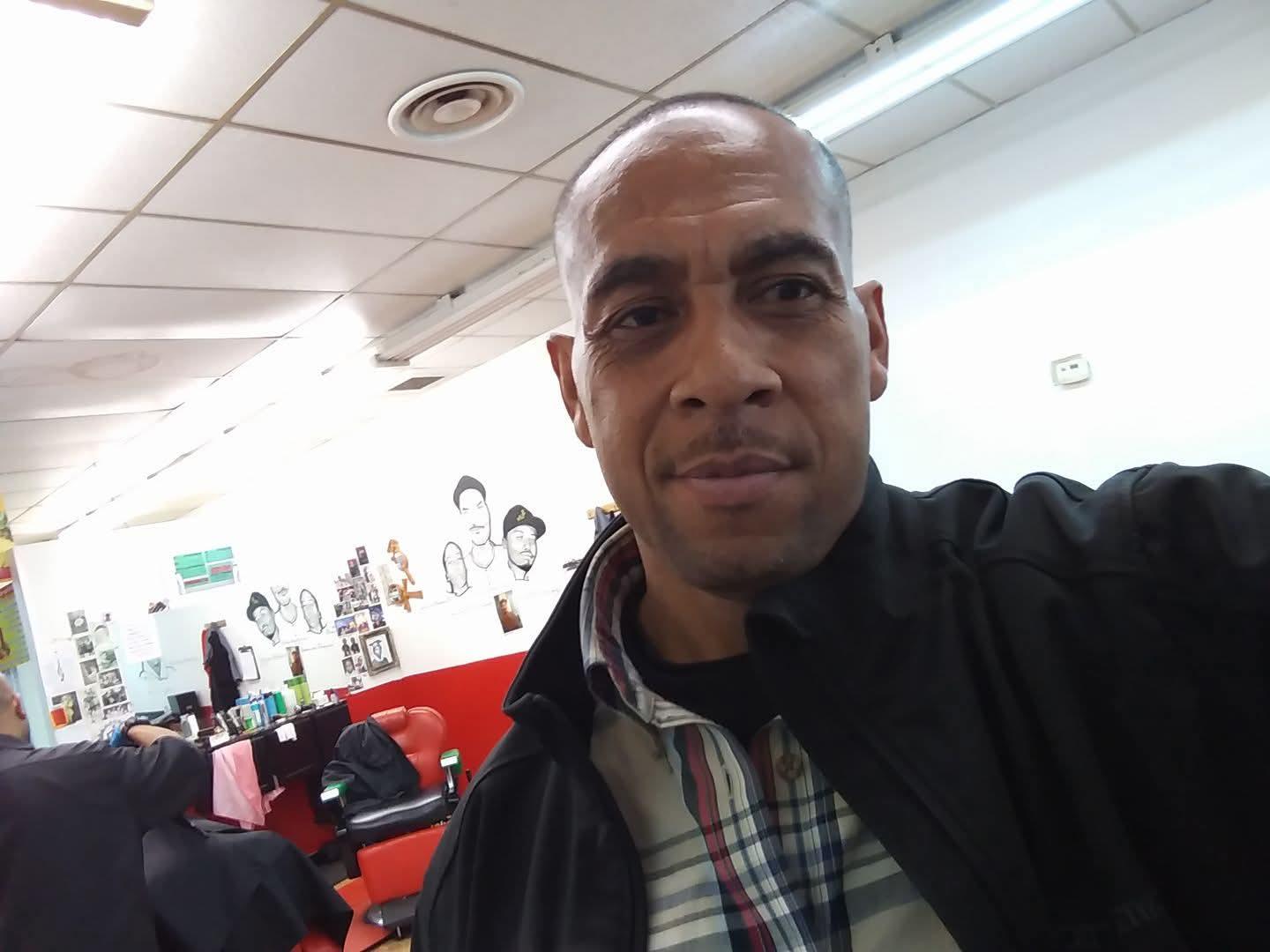 A man taking a selfie