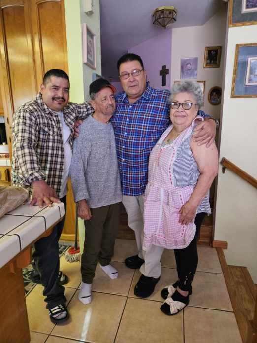 A group of people posing for a photo
