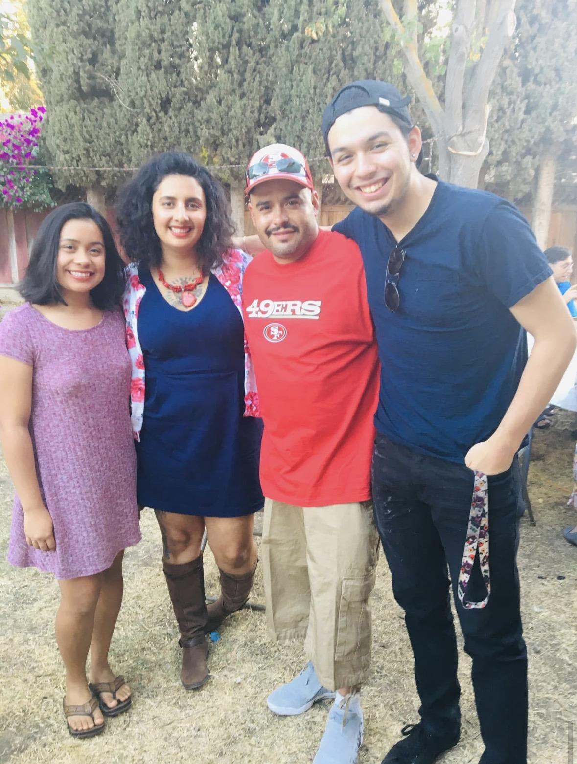 A group of people posing for a photo