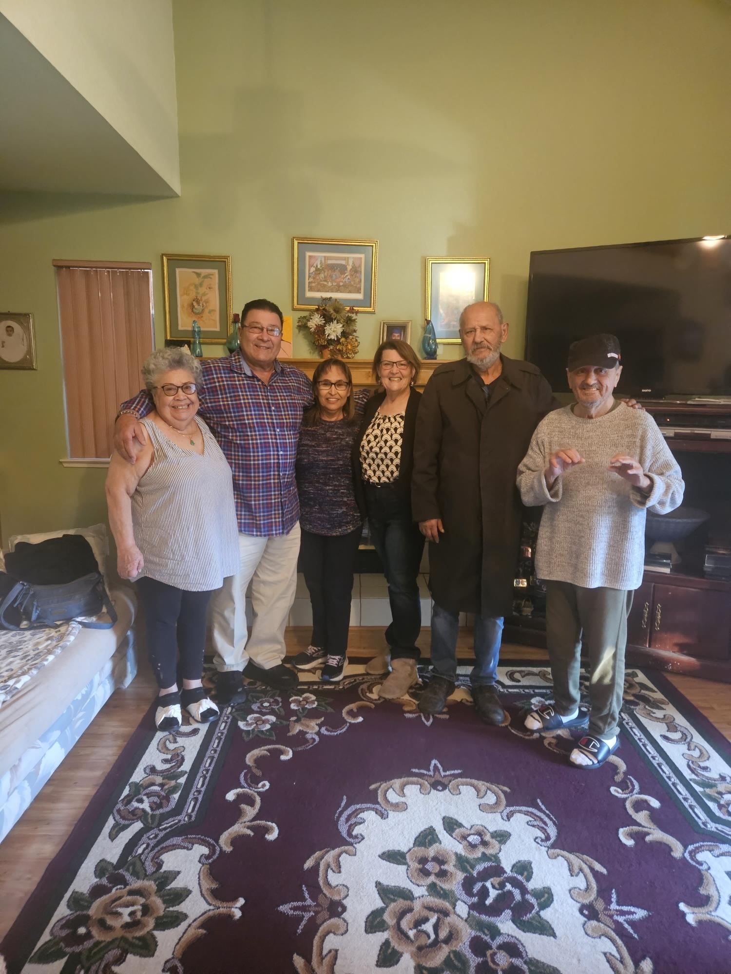 A group of people posing for a photo