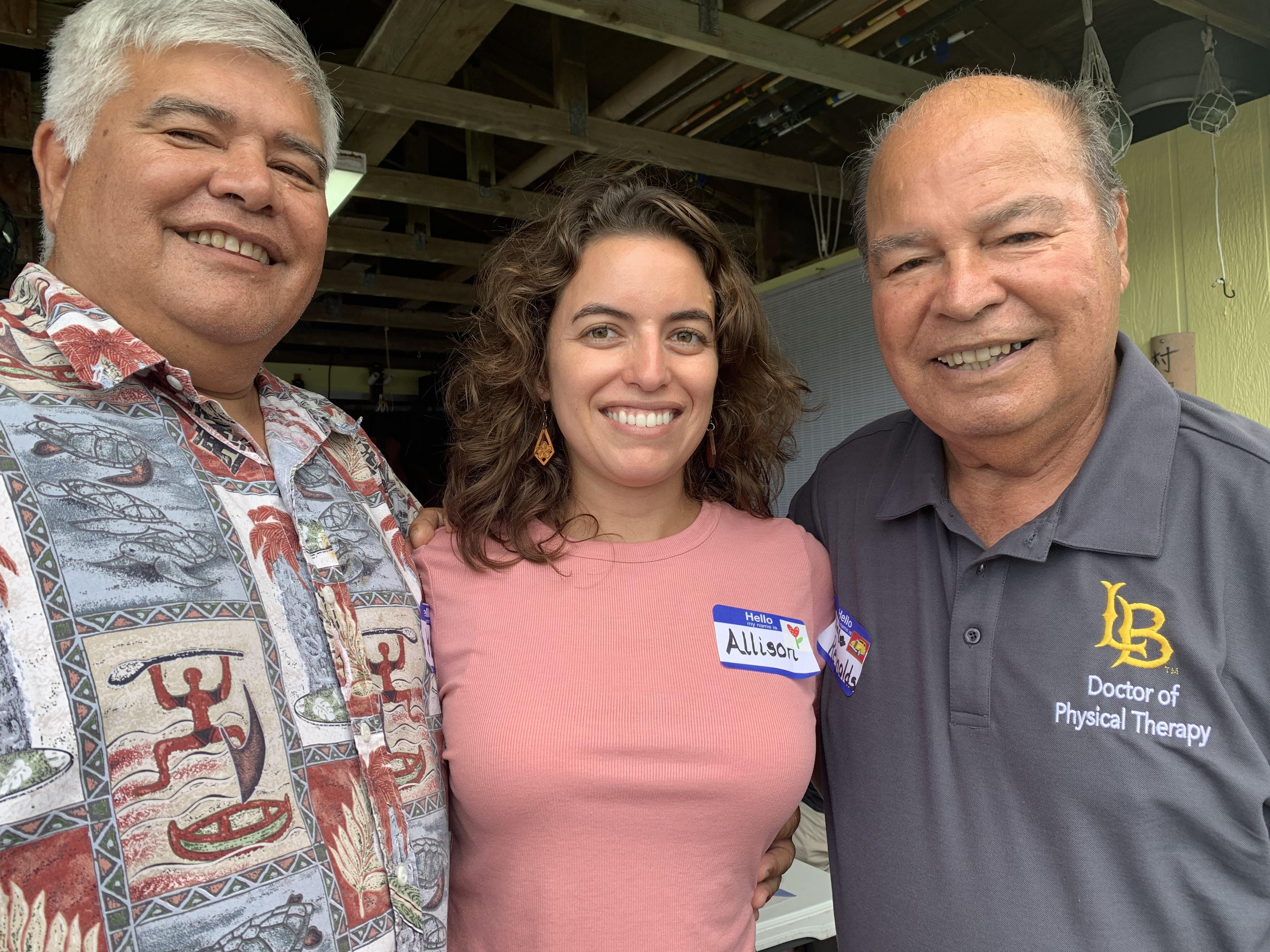 A group of people posing for a photo