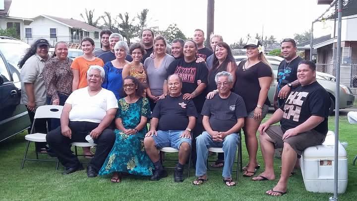 A group of people posing for a photo
