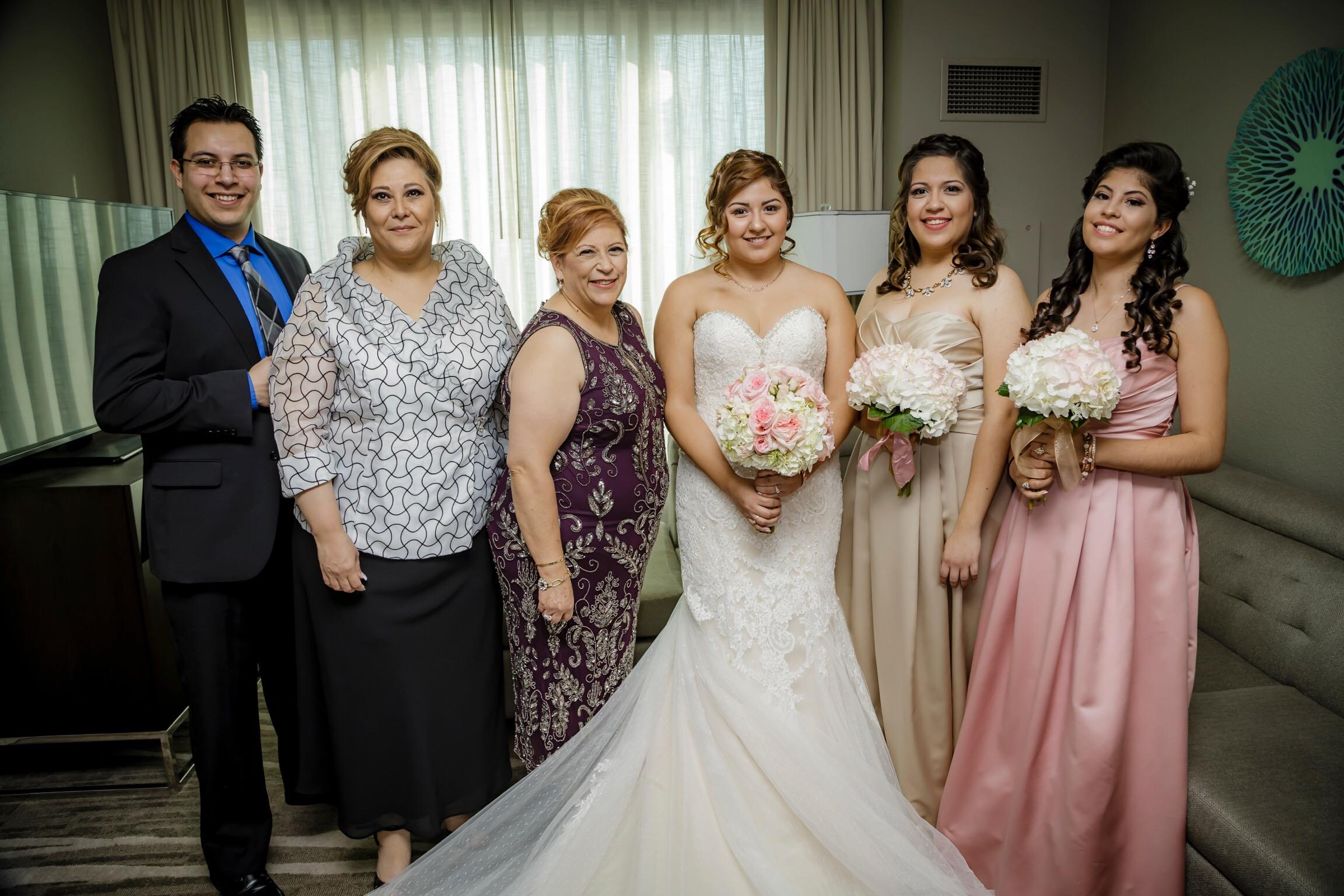 A group of people posing for a photo