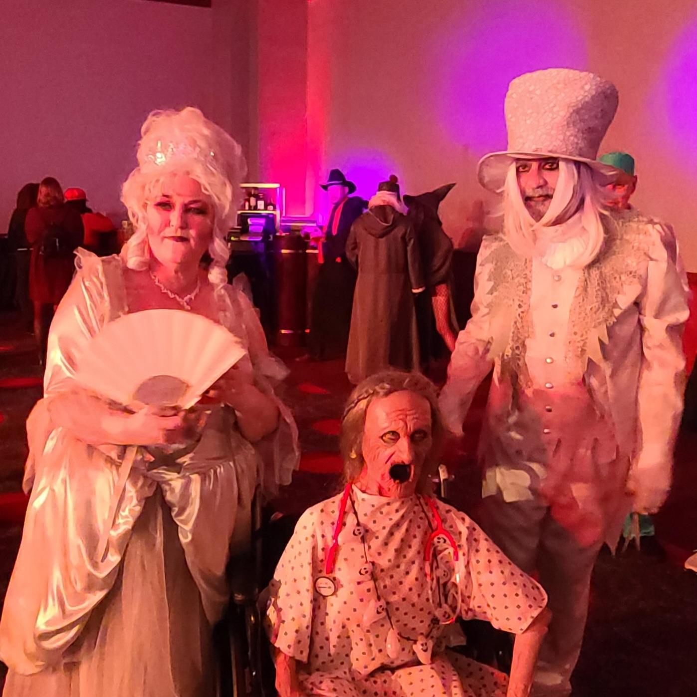 A group of people in clothing