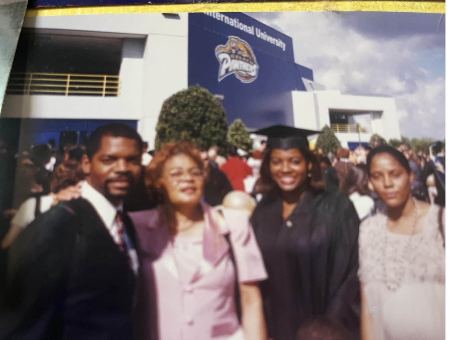 A group of people posing for a photo