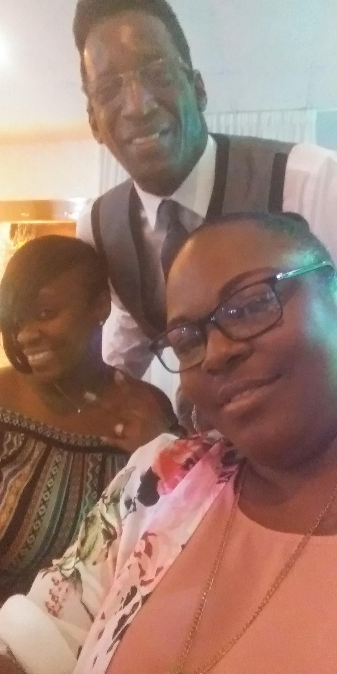 A group of people posing for a photo