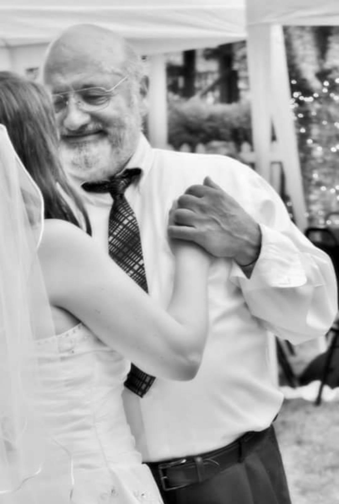 A man and woman dancing