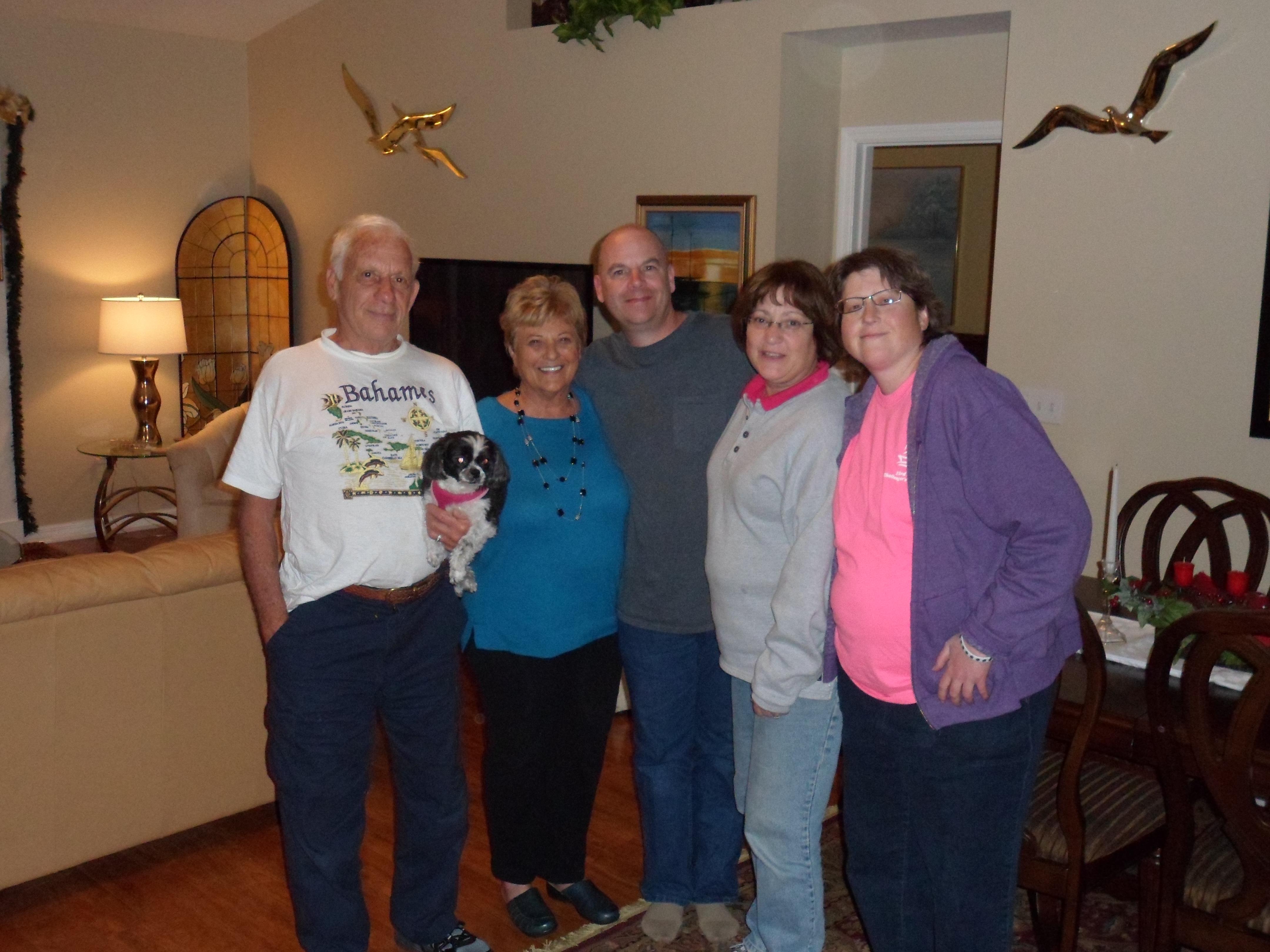 A group of people posing for a photo