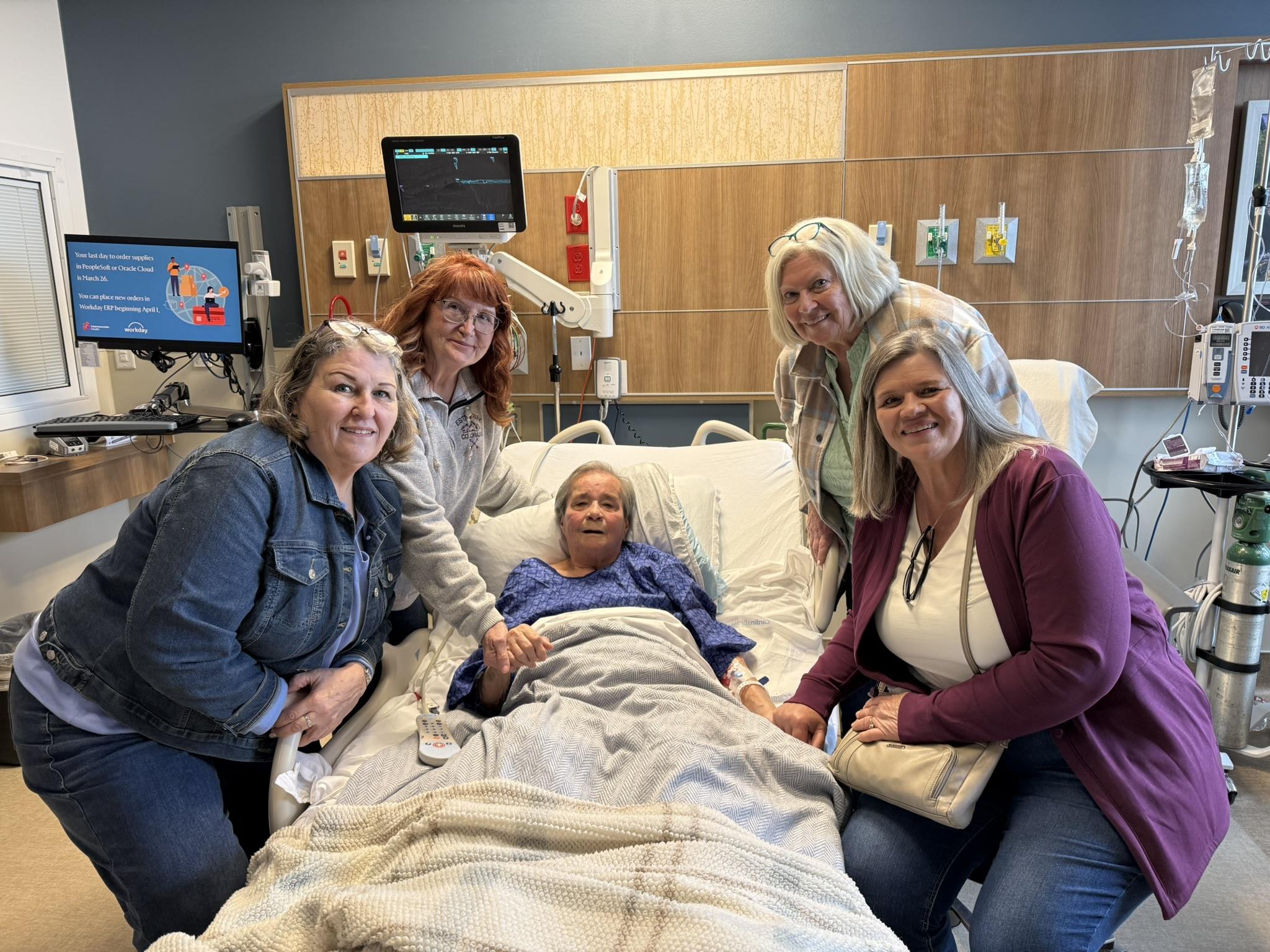 A group of people posing for a photo