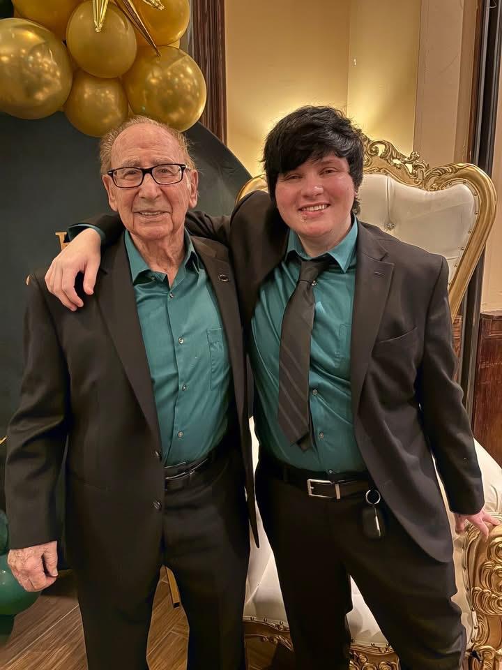 Two men in suits and ties