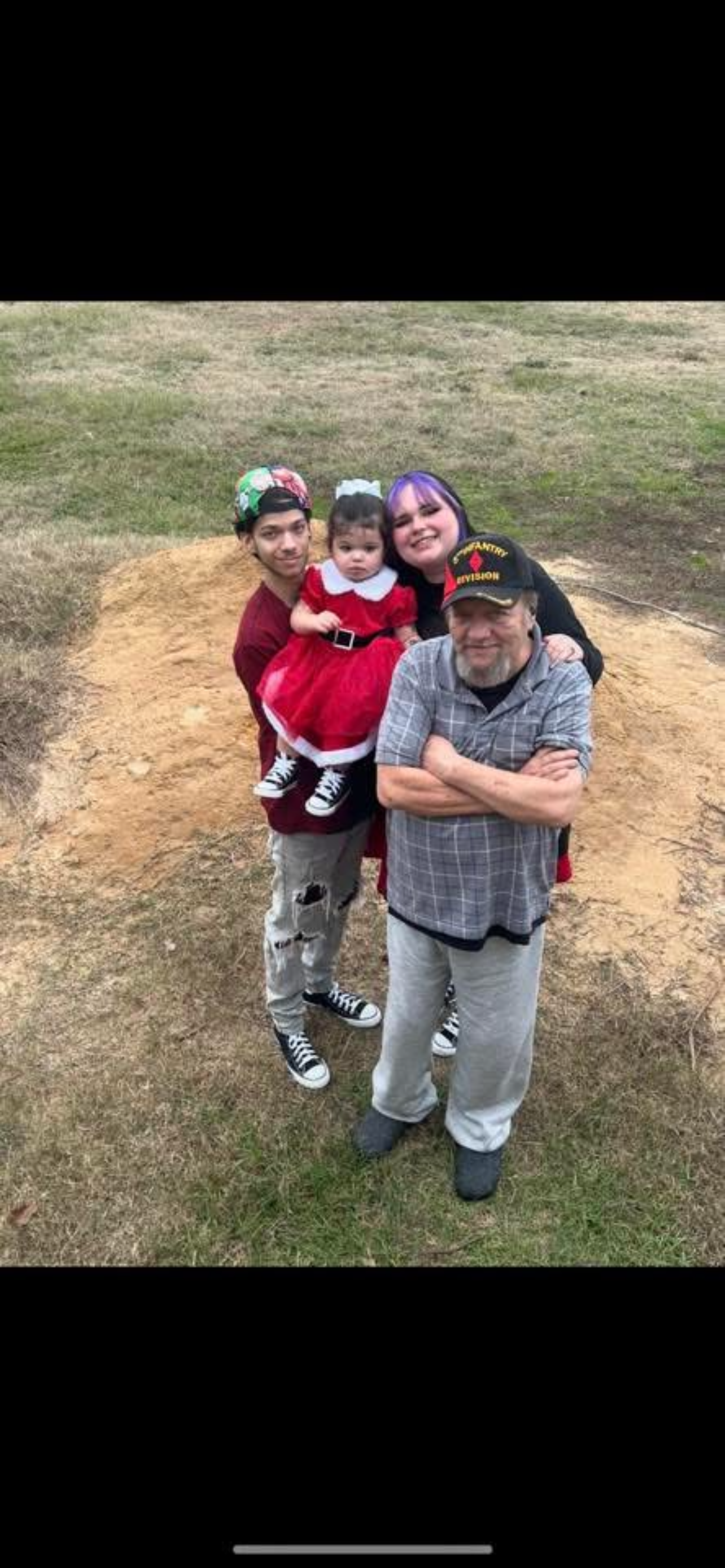A group of people posing for a picture