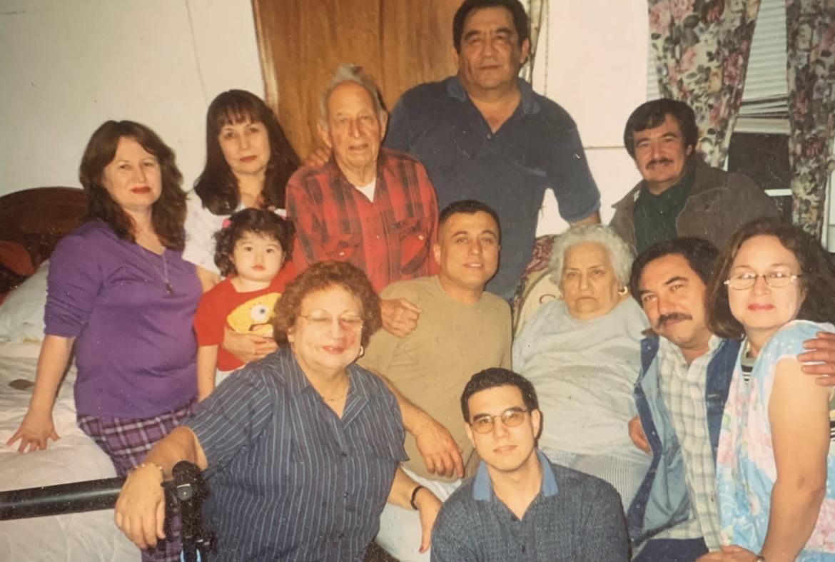 A group of people posing for a photo