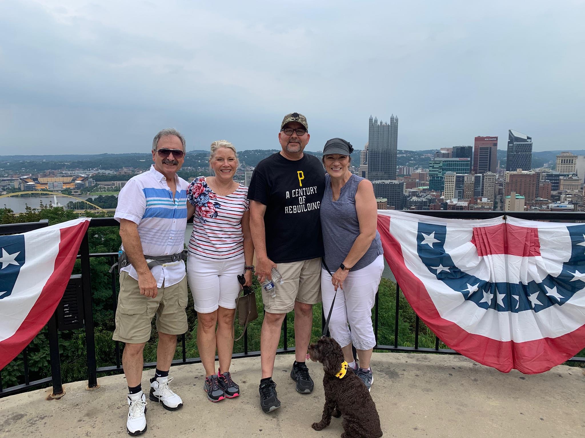 A group of people posing for a picture