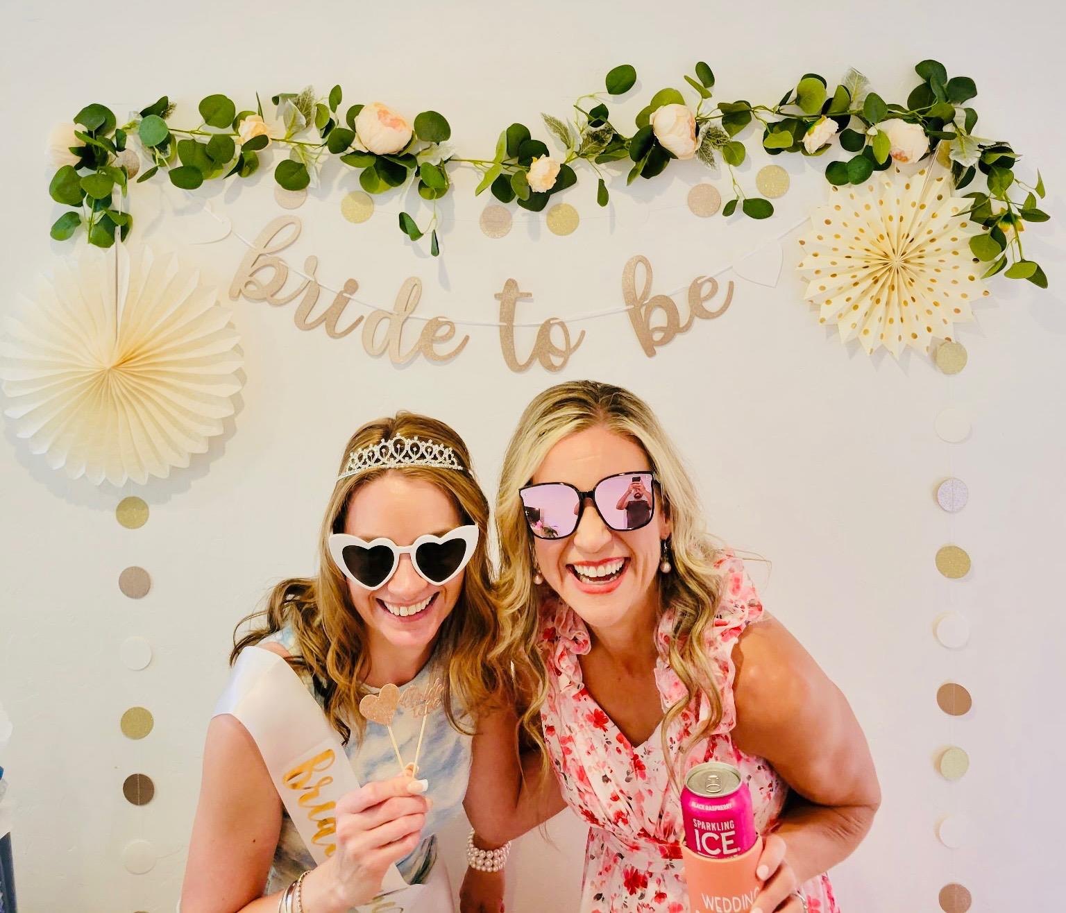 A couple of women posing for a photo