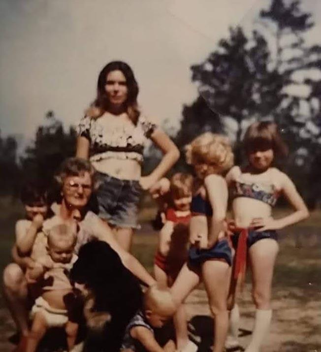 A group of people posing for a picture