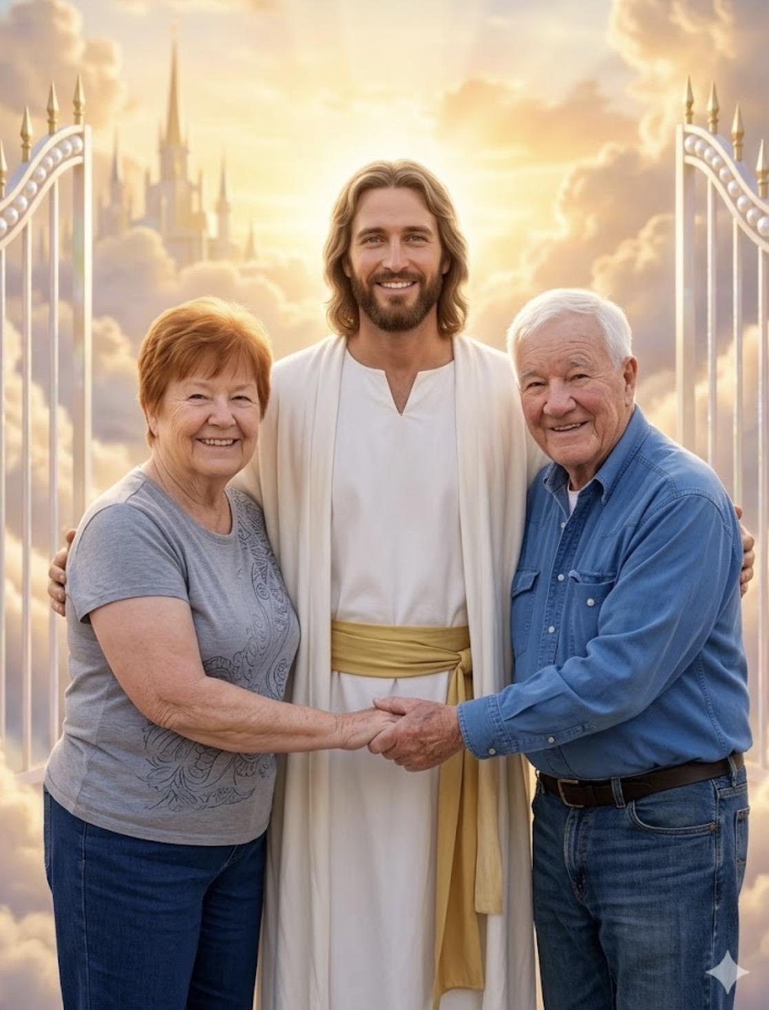 A man holding a woman's hand