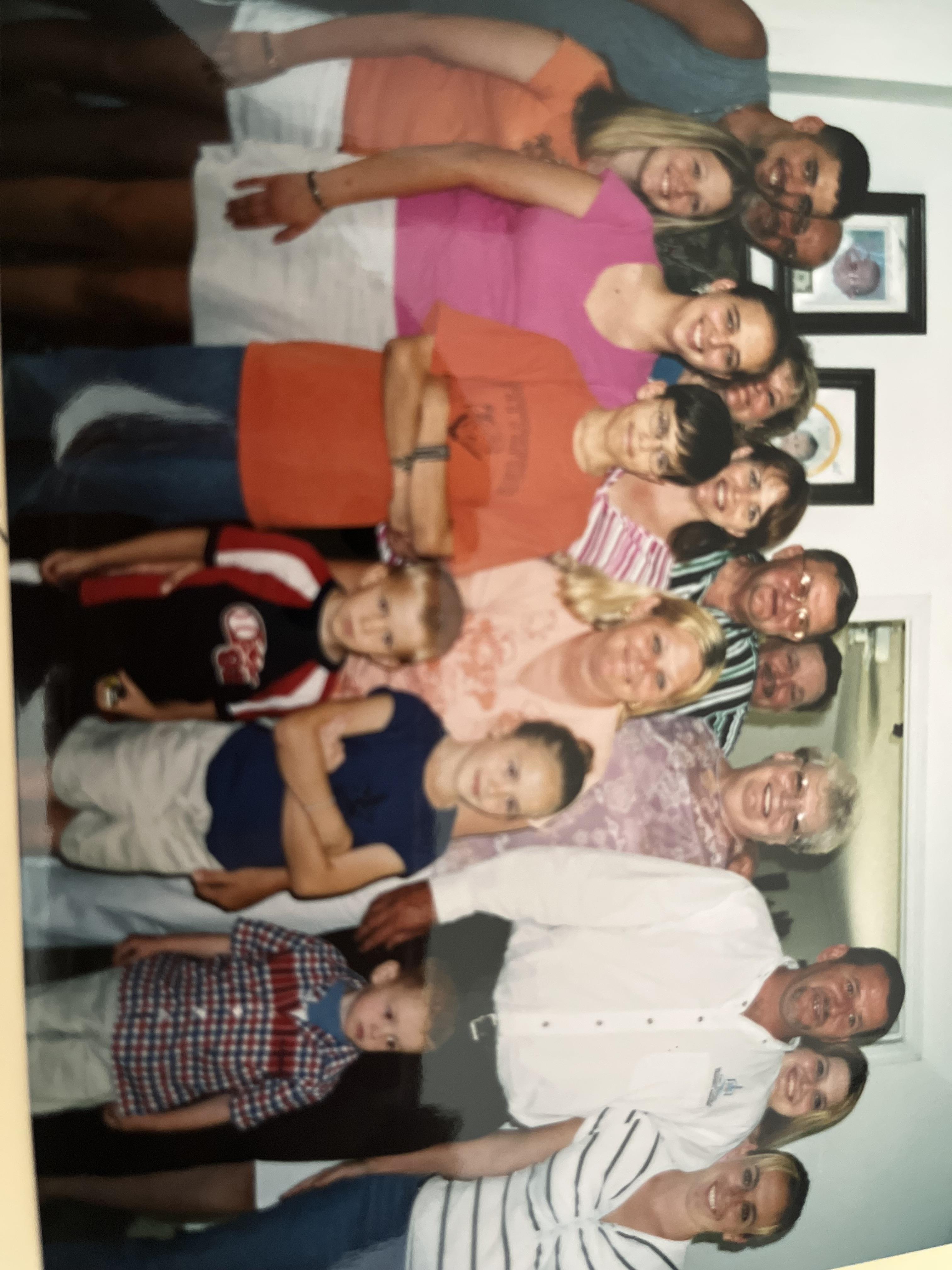 A group of people posing for a photo