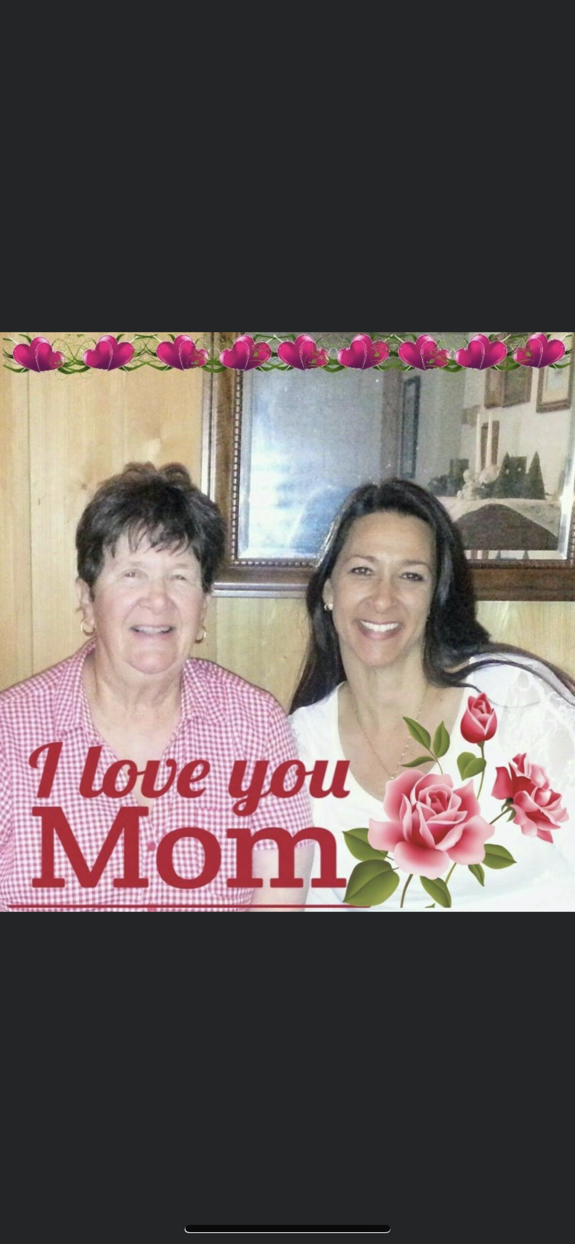 Two women posing for a picture