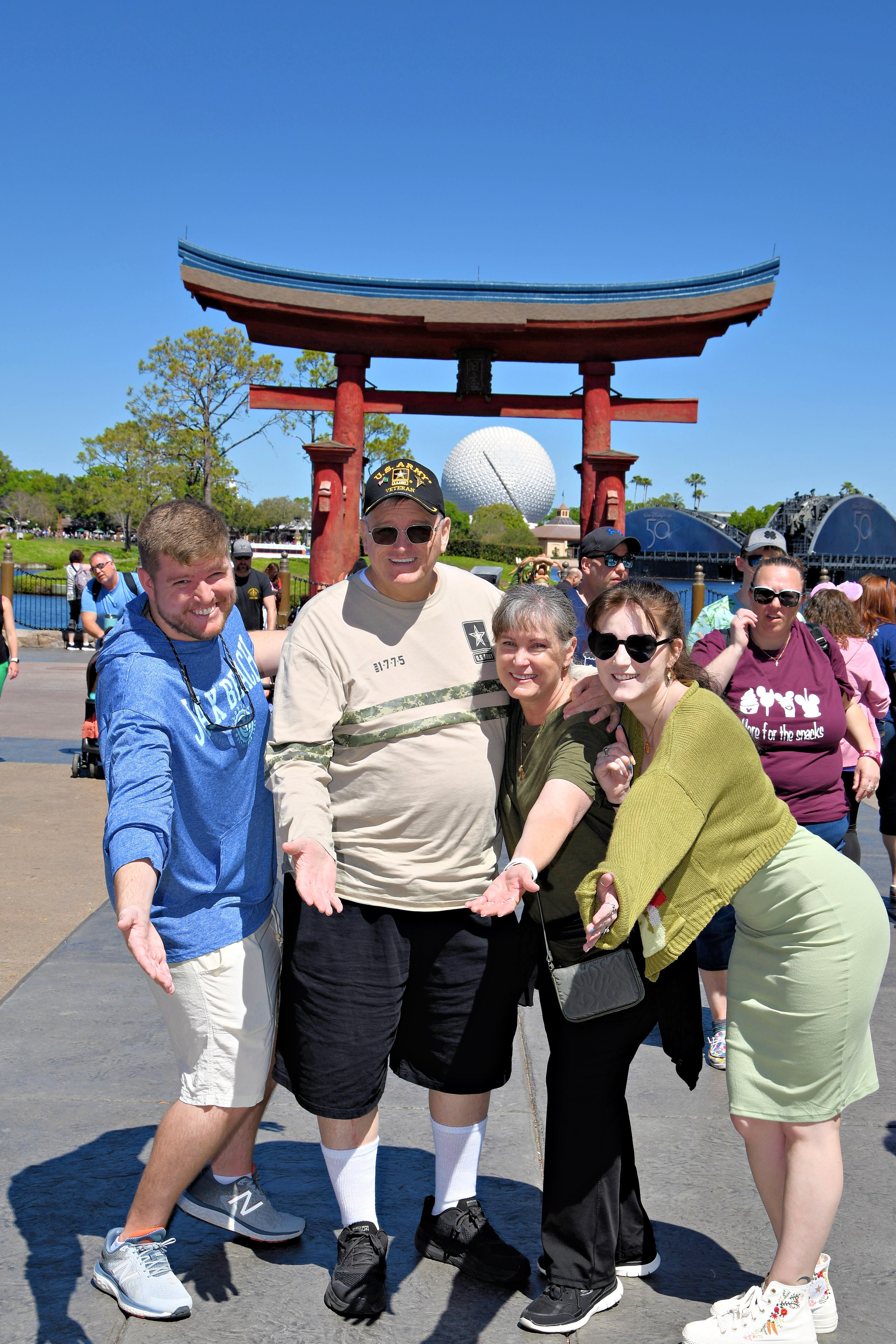 A group of people posing for a photo