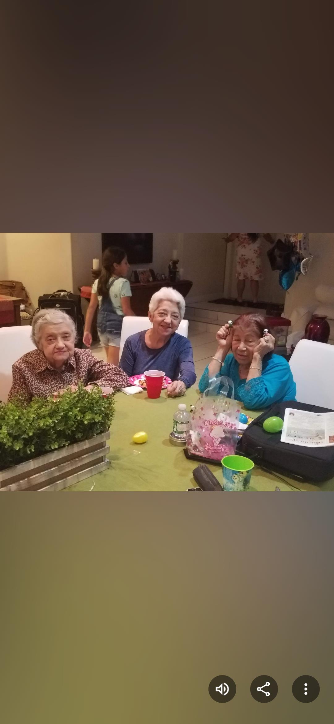 A group of women sitting at a table