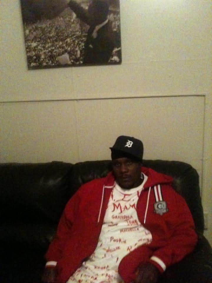 A man sitting on a couch
