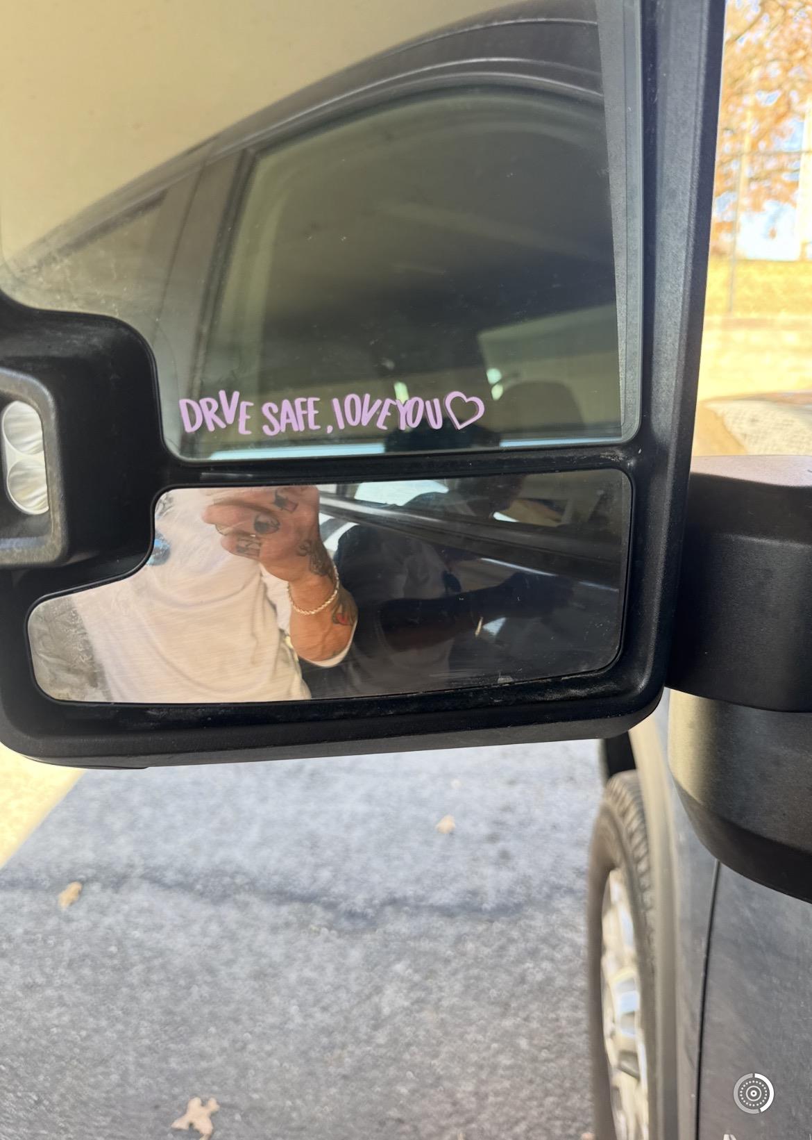 A mirror of a car