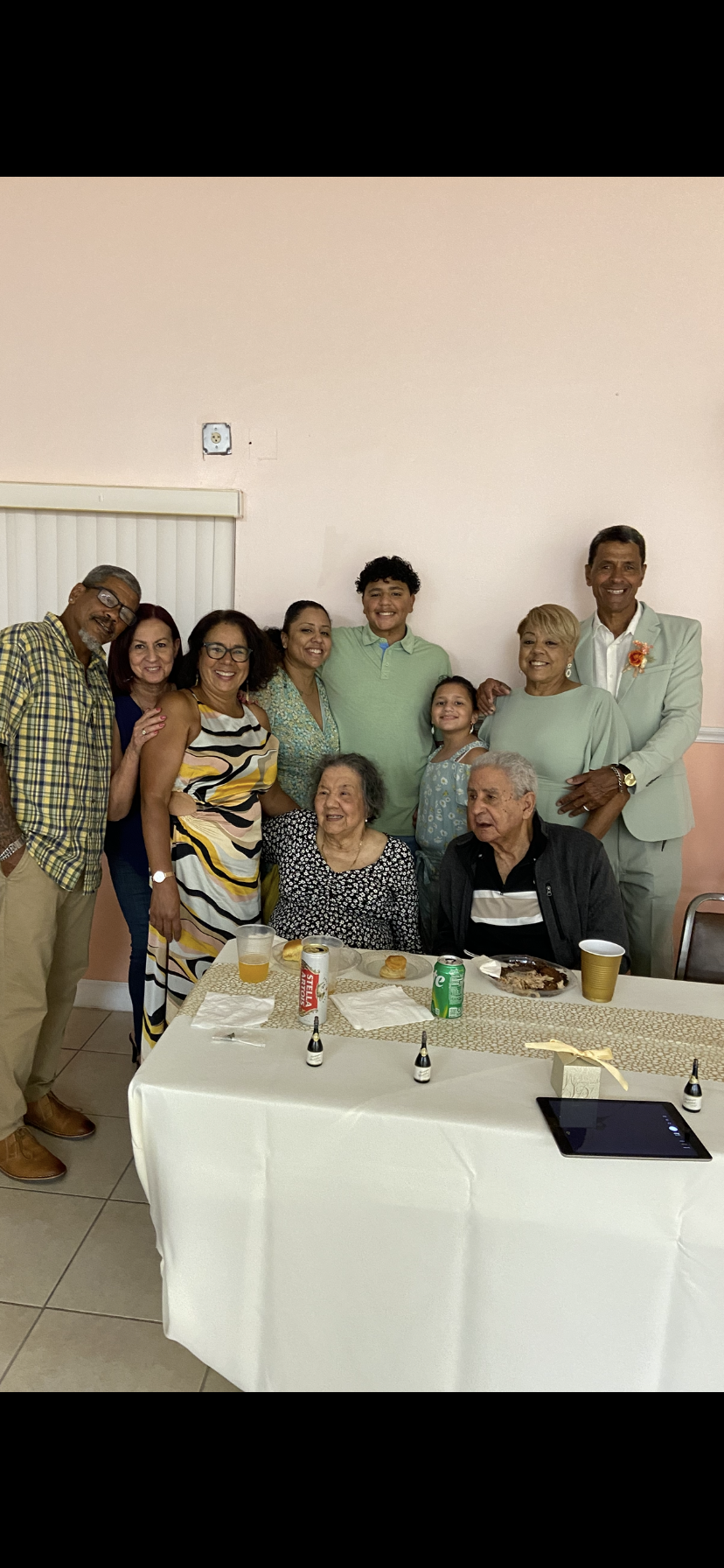 A group of people posing for a photo
