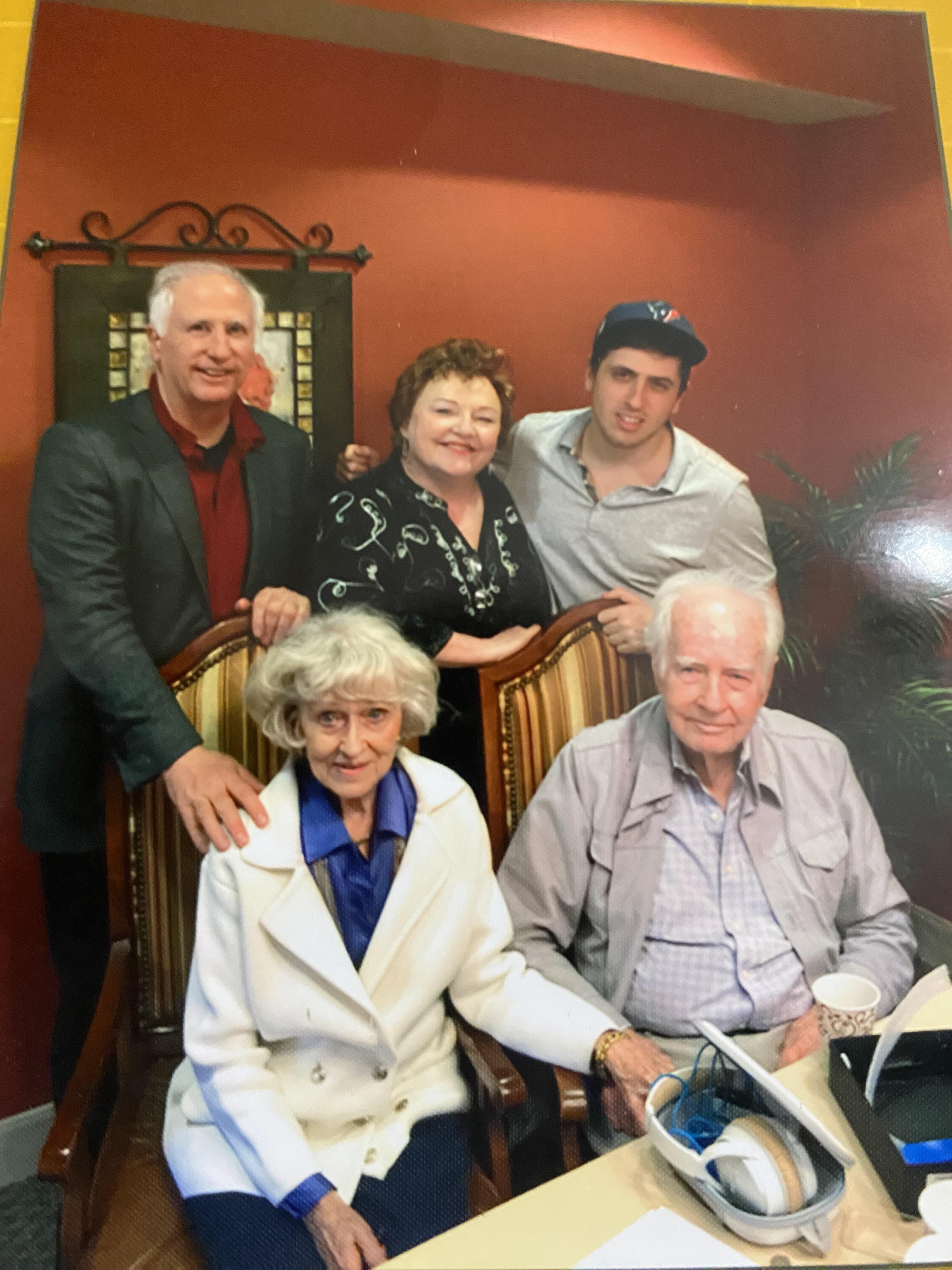 A group of people posing for a photo