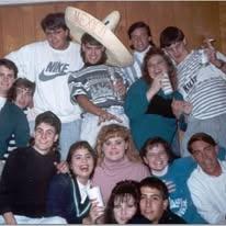 A group of people posing for a photo