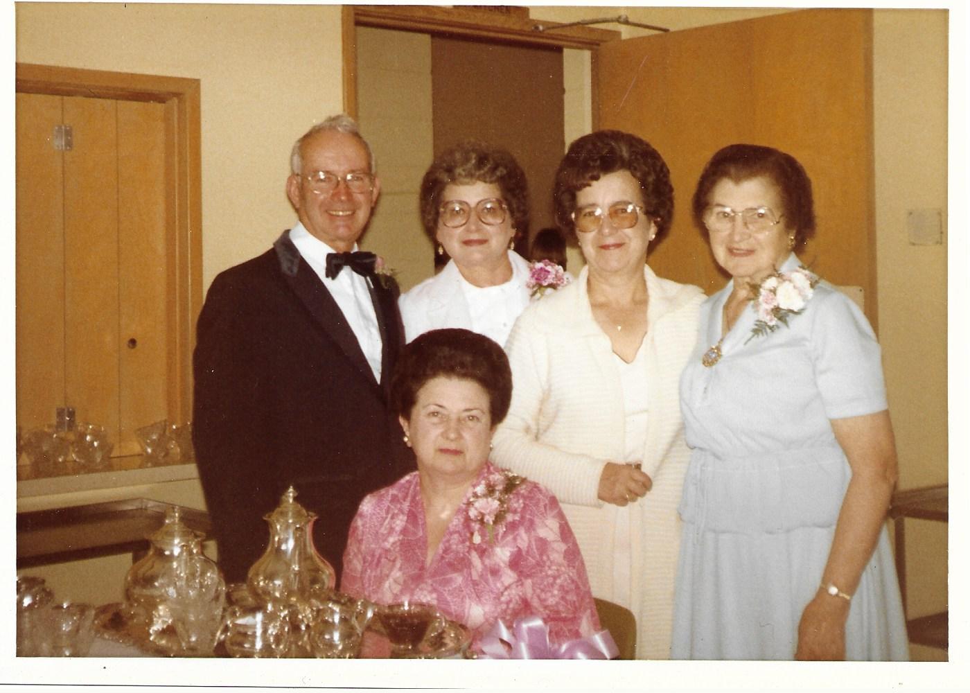 A group of people posing for a photo