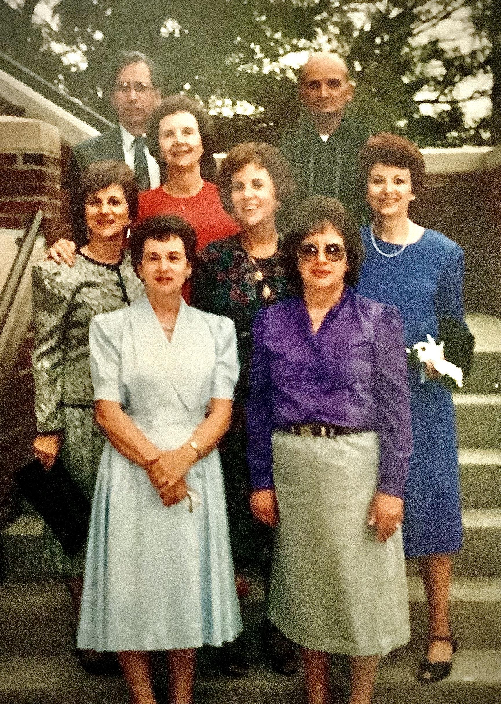 A group of people posing for a photo