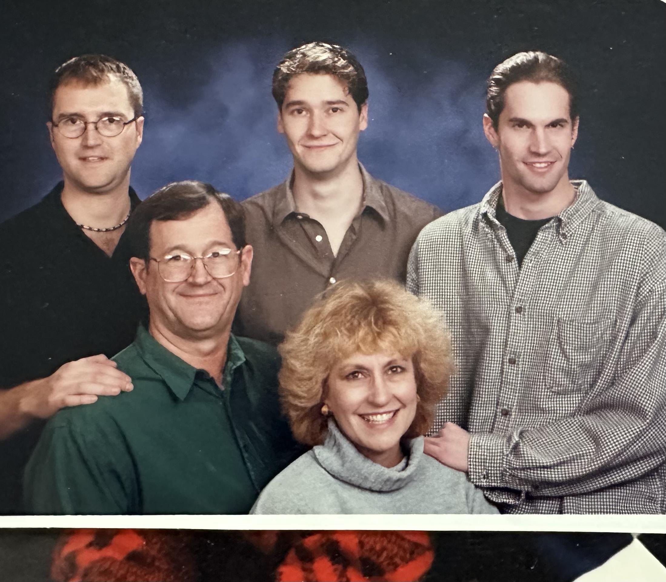 A group of people posing for a photo