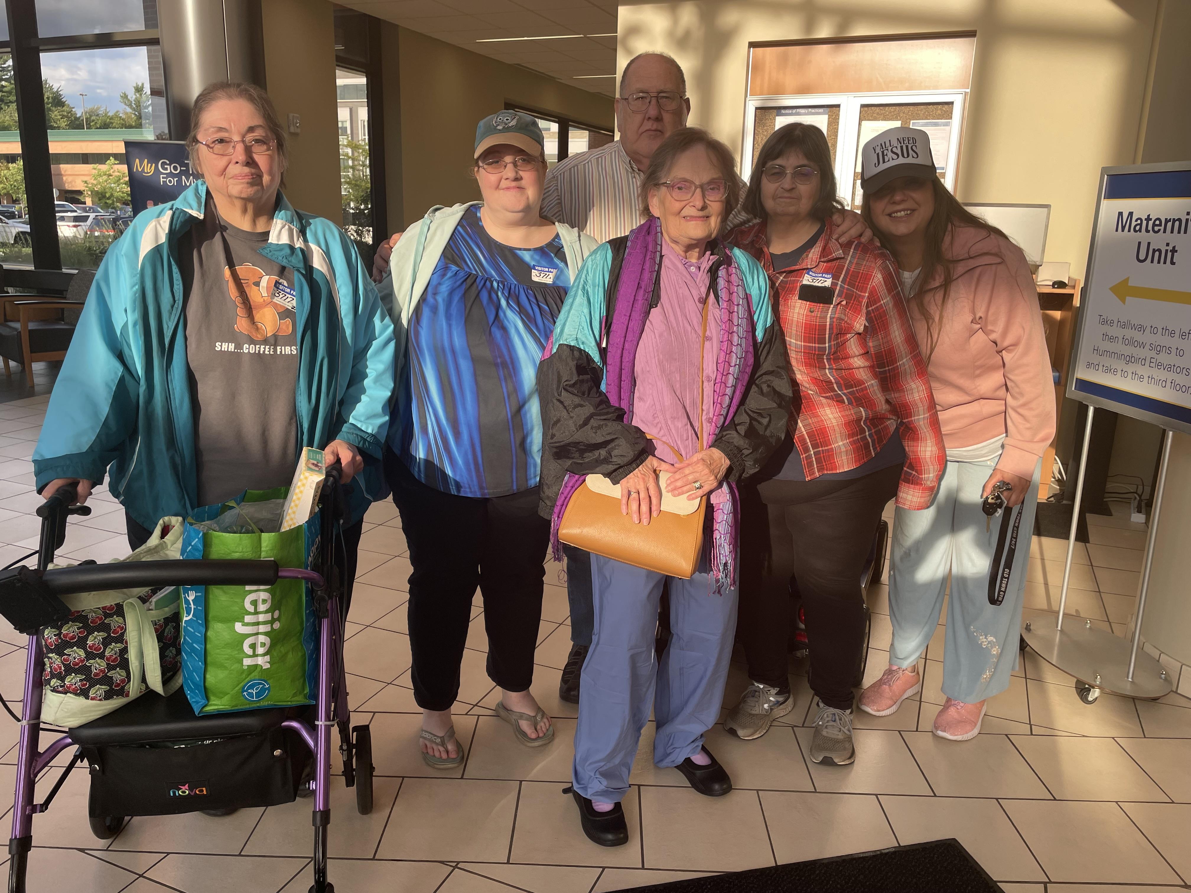 A group of people posing for a photo