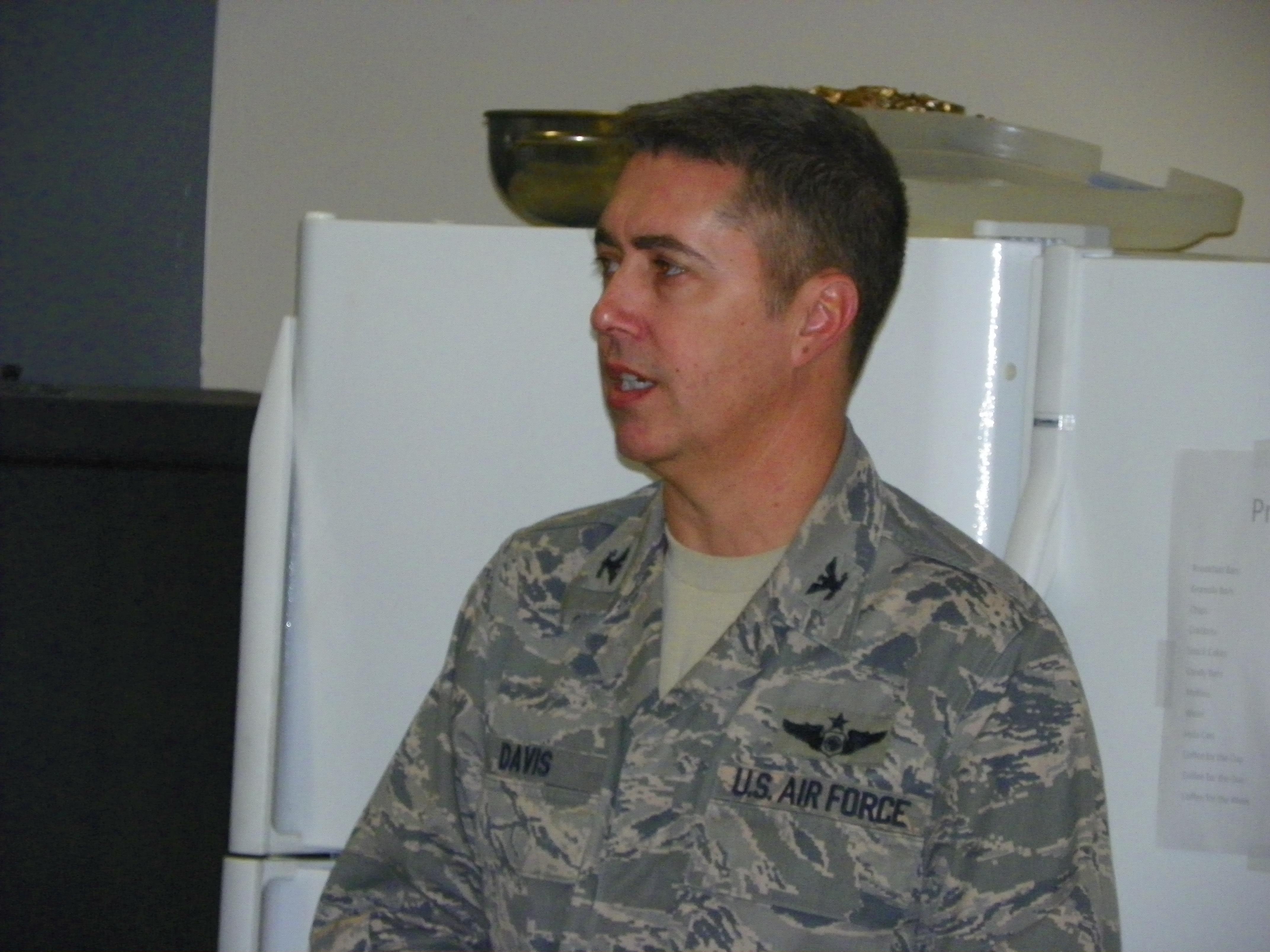 A man in military uniform