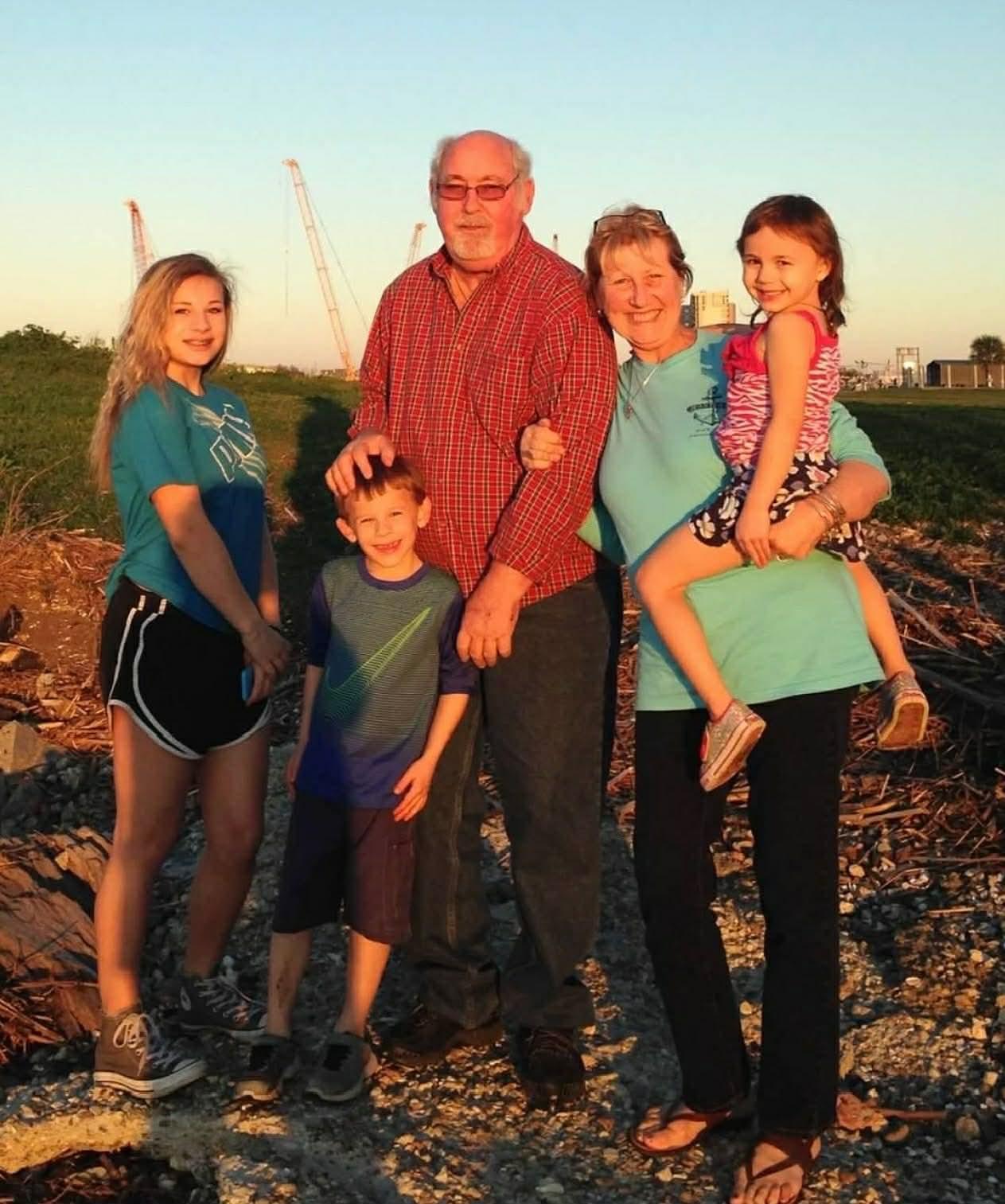 A group of people posing for a photo