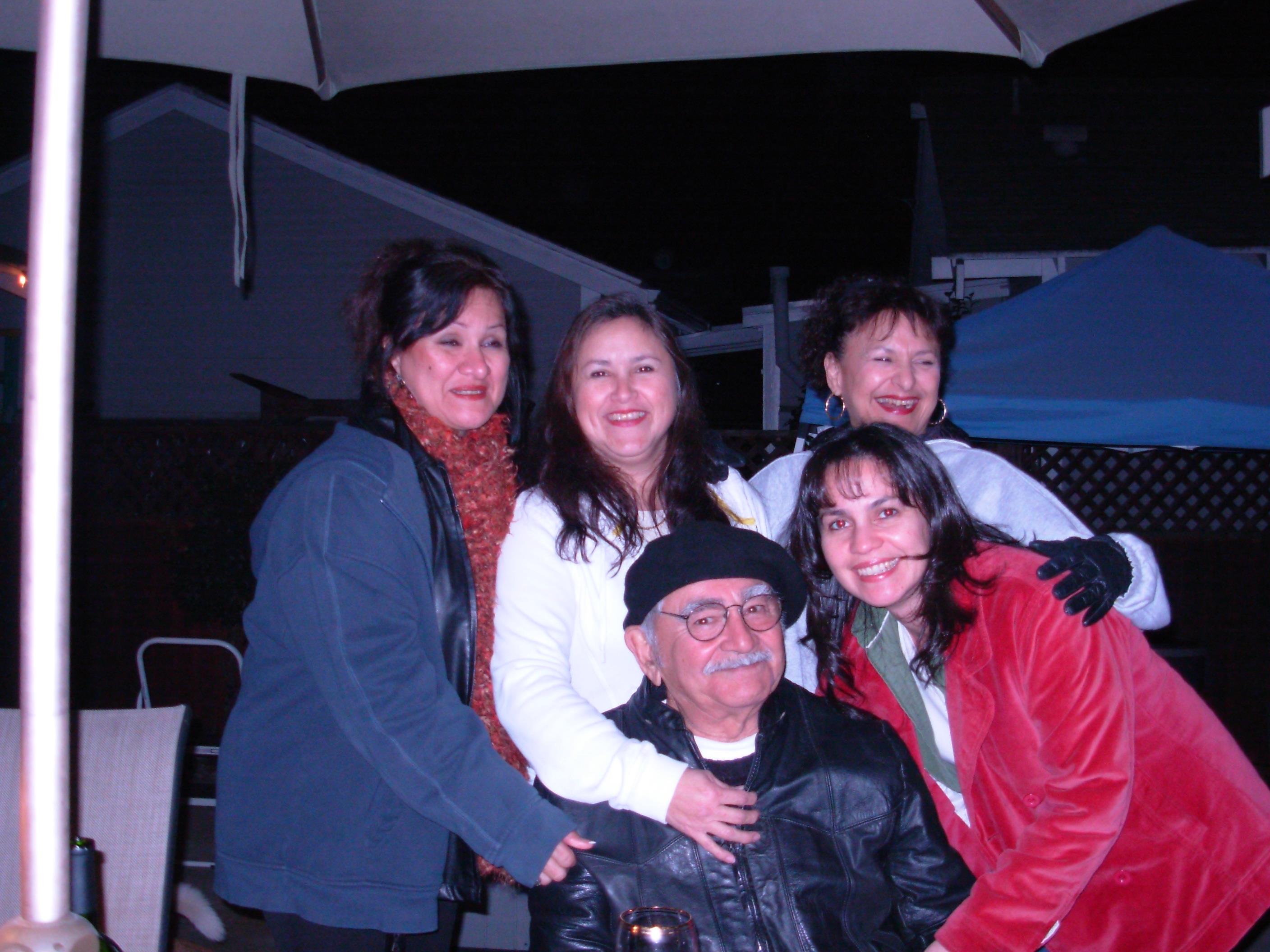 A group of people posing for a photo