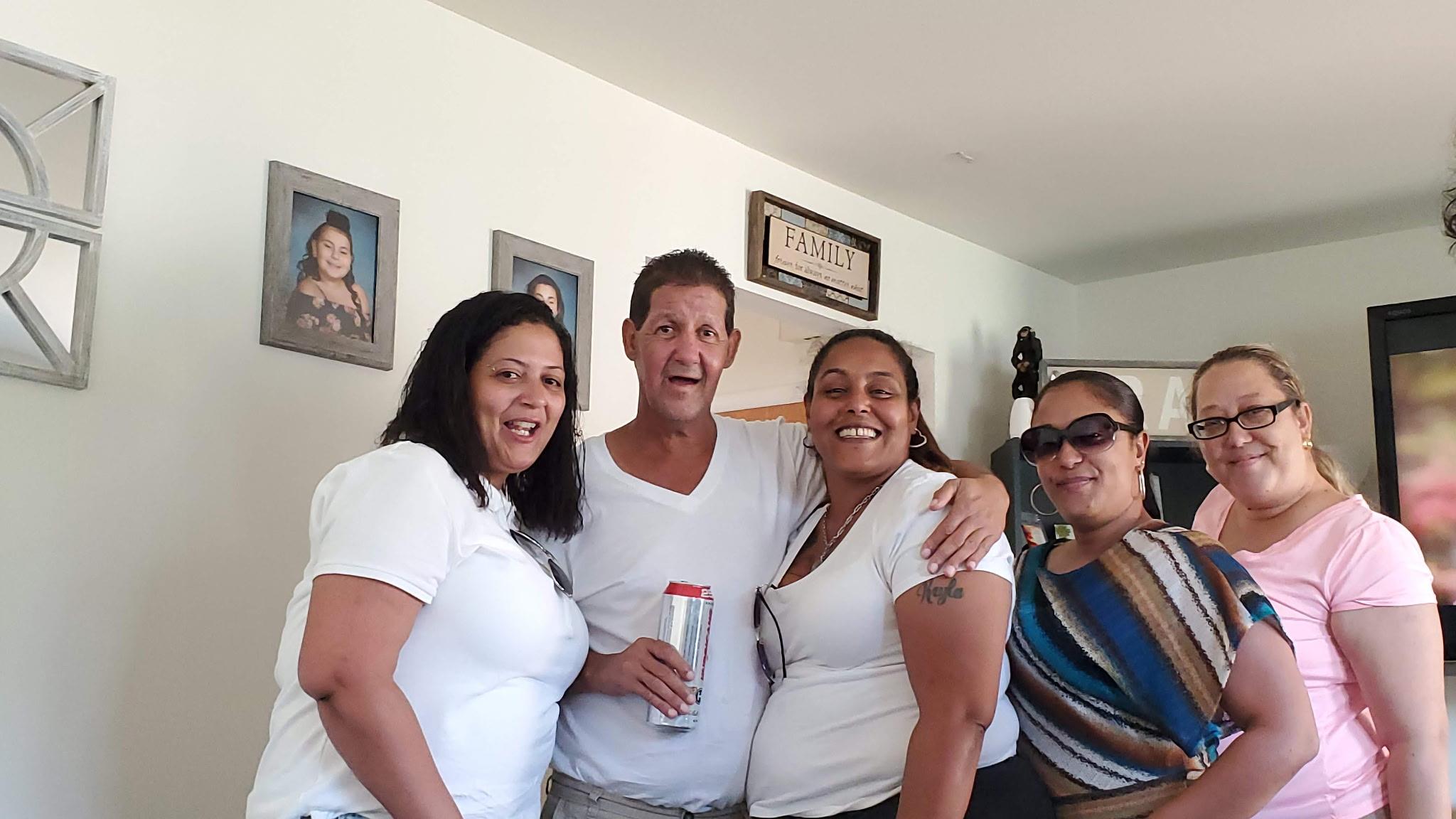 A group of people posing for a photo