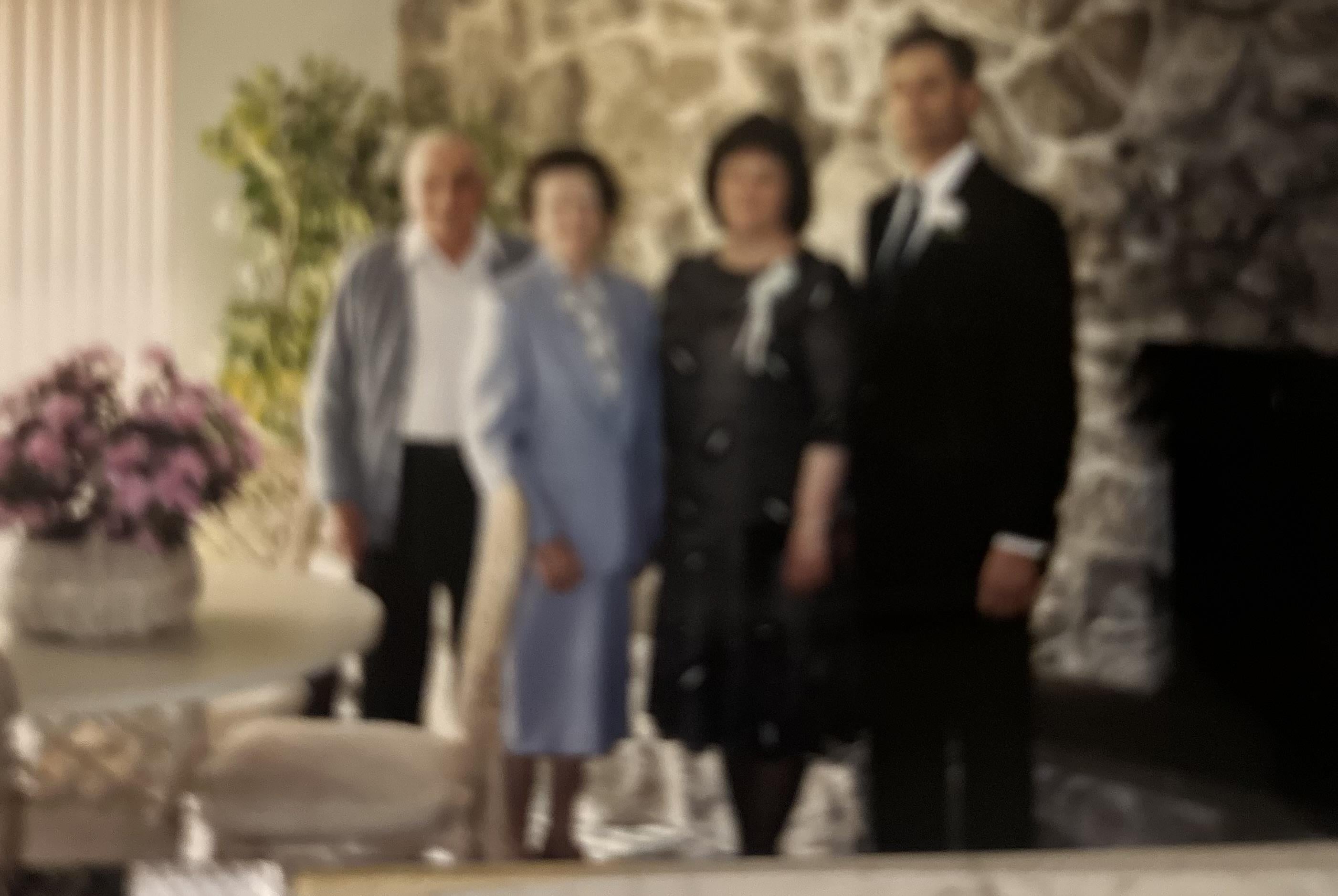 A group of people standing together