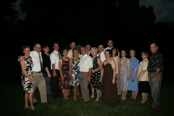 A group of people posing for a photo