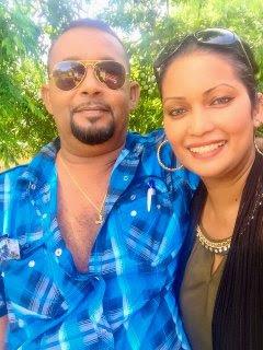 A man and woman taking a selfie