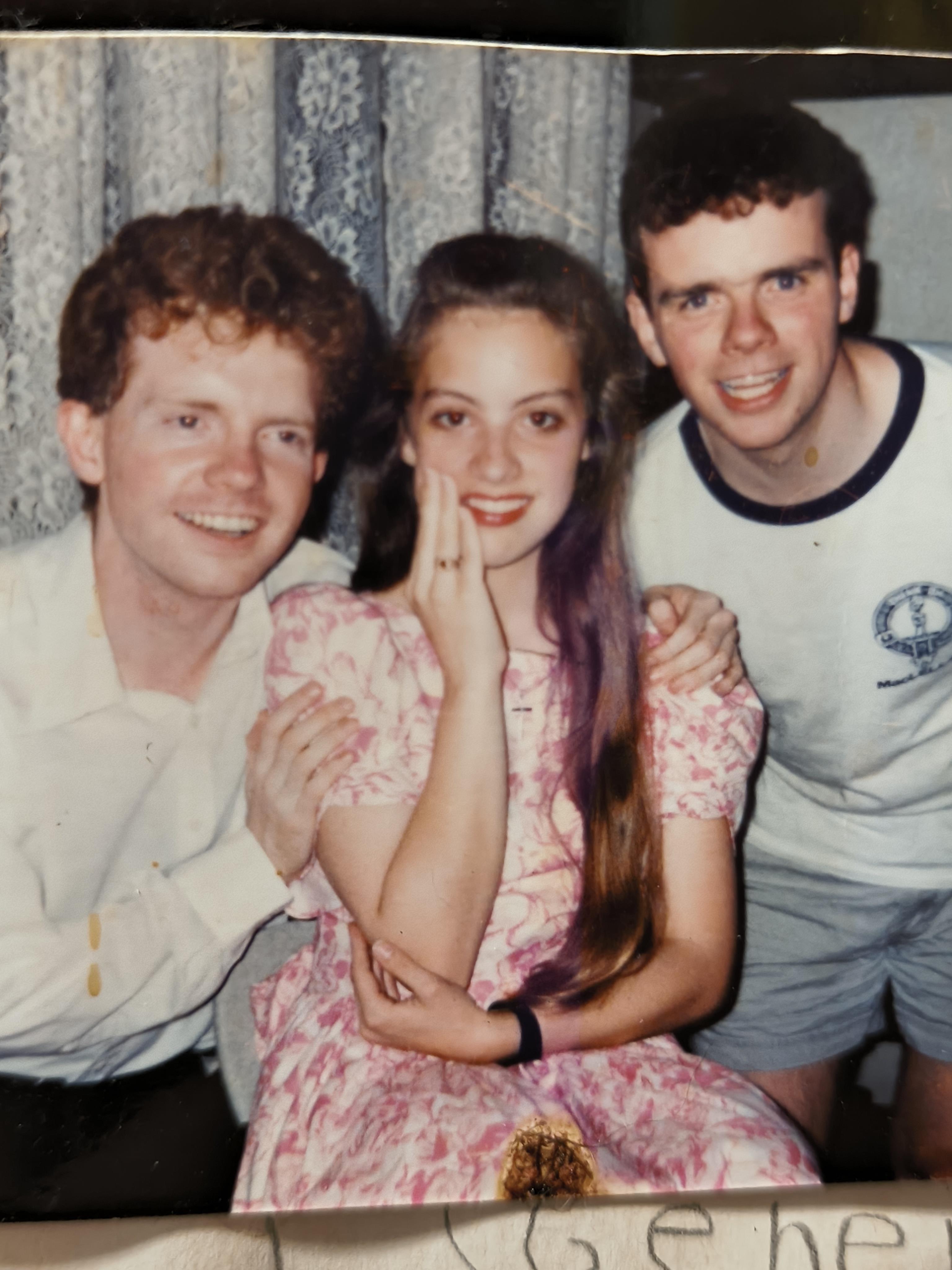 A group of people posing for a photo