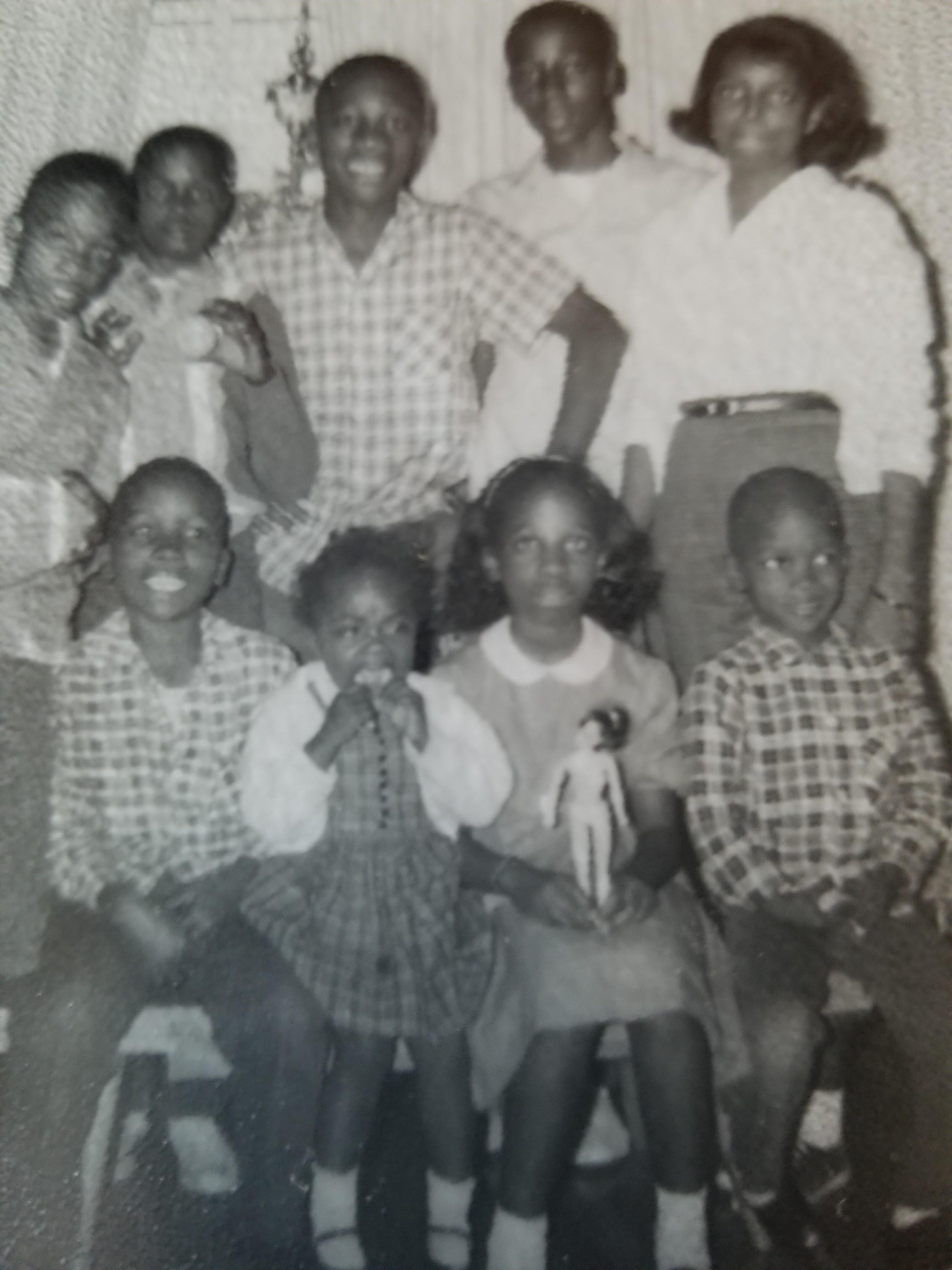 A group of people posing for a photo