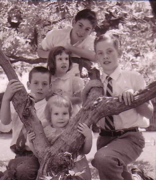 A group of children posing for a photo