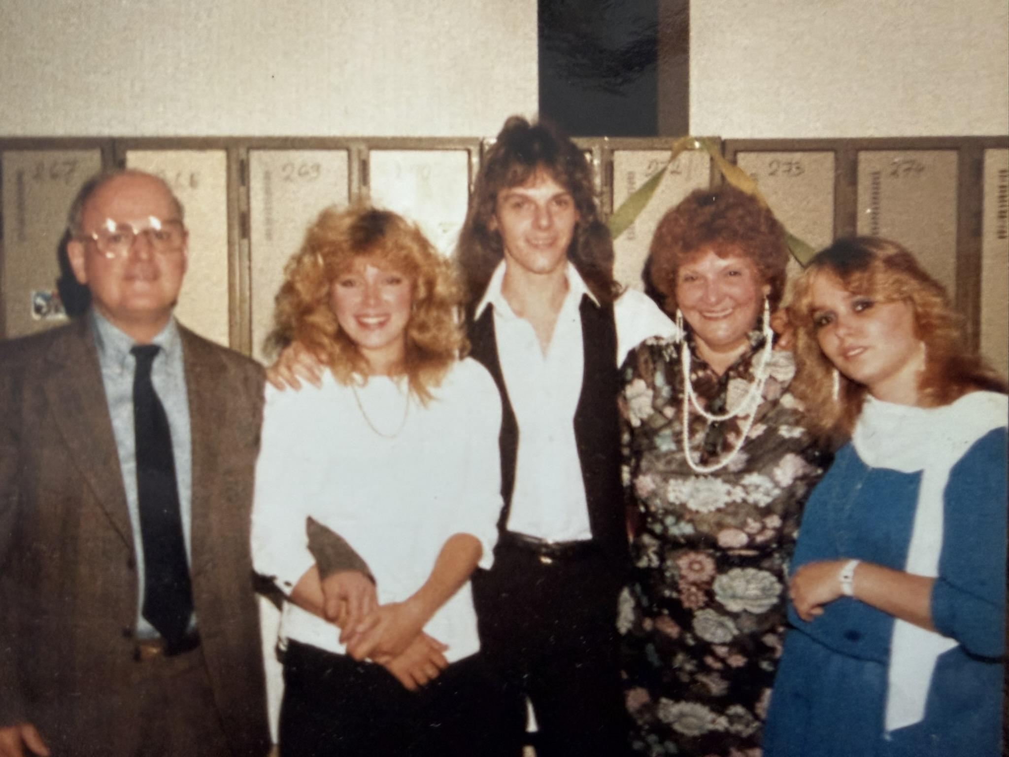 A group of people posing for a photo